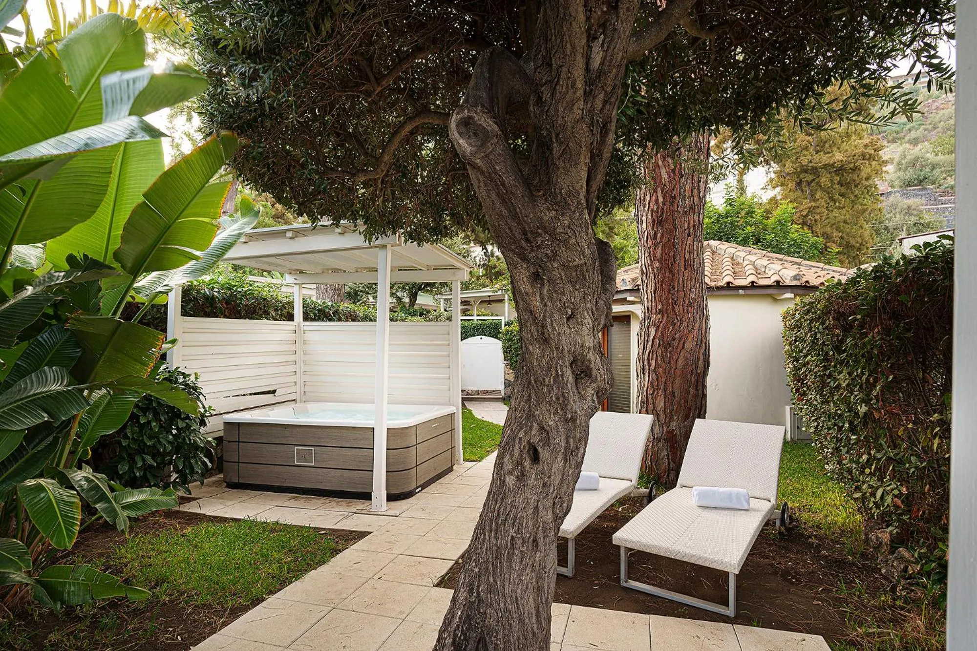 Patio in La Plage Resort