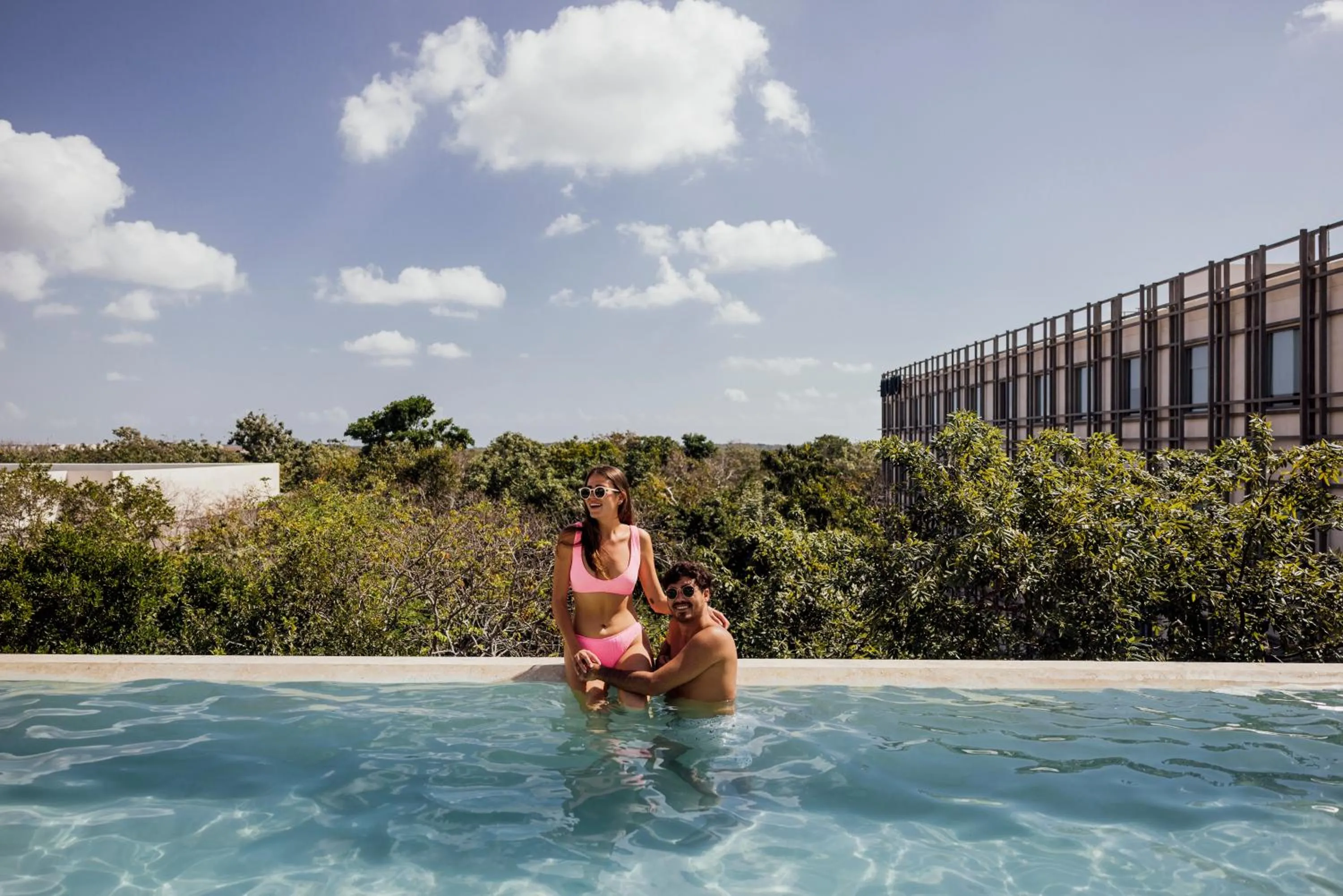 Swimming pool in Motto By Hilton Tulum