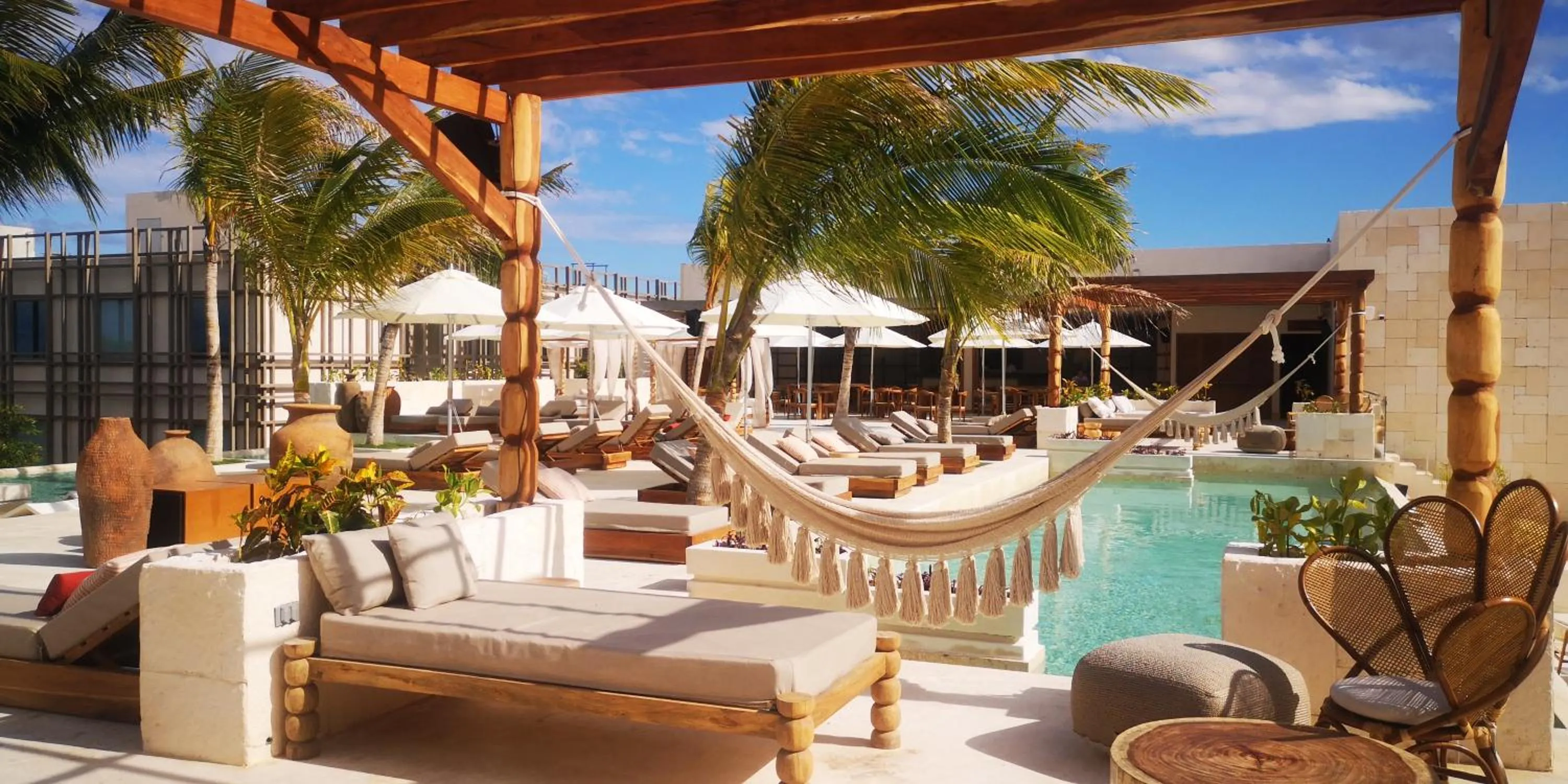 Pool view in Motto By Hilton Tulum