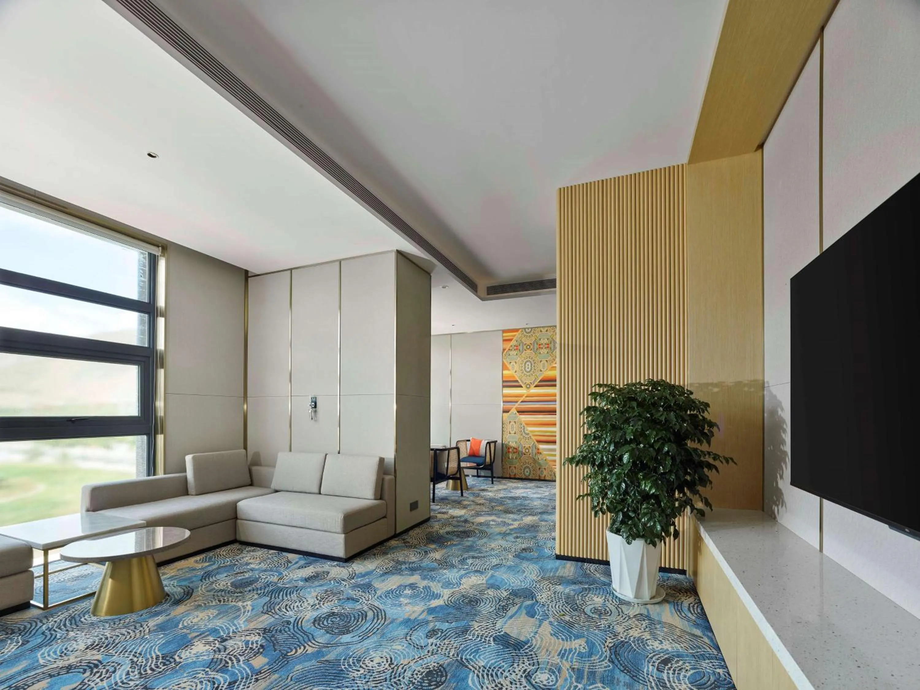 Lobby or reception in Hilton Garden Inn Lhasa