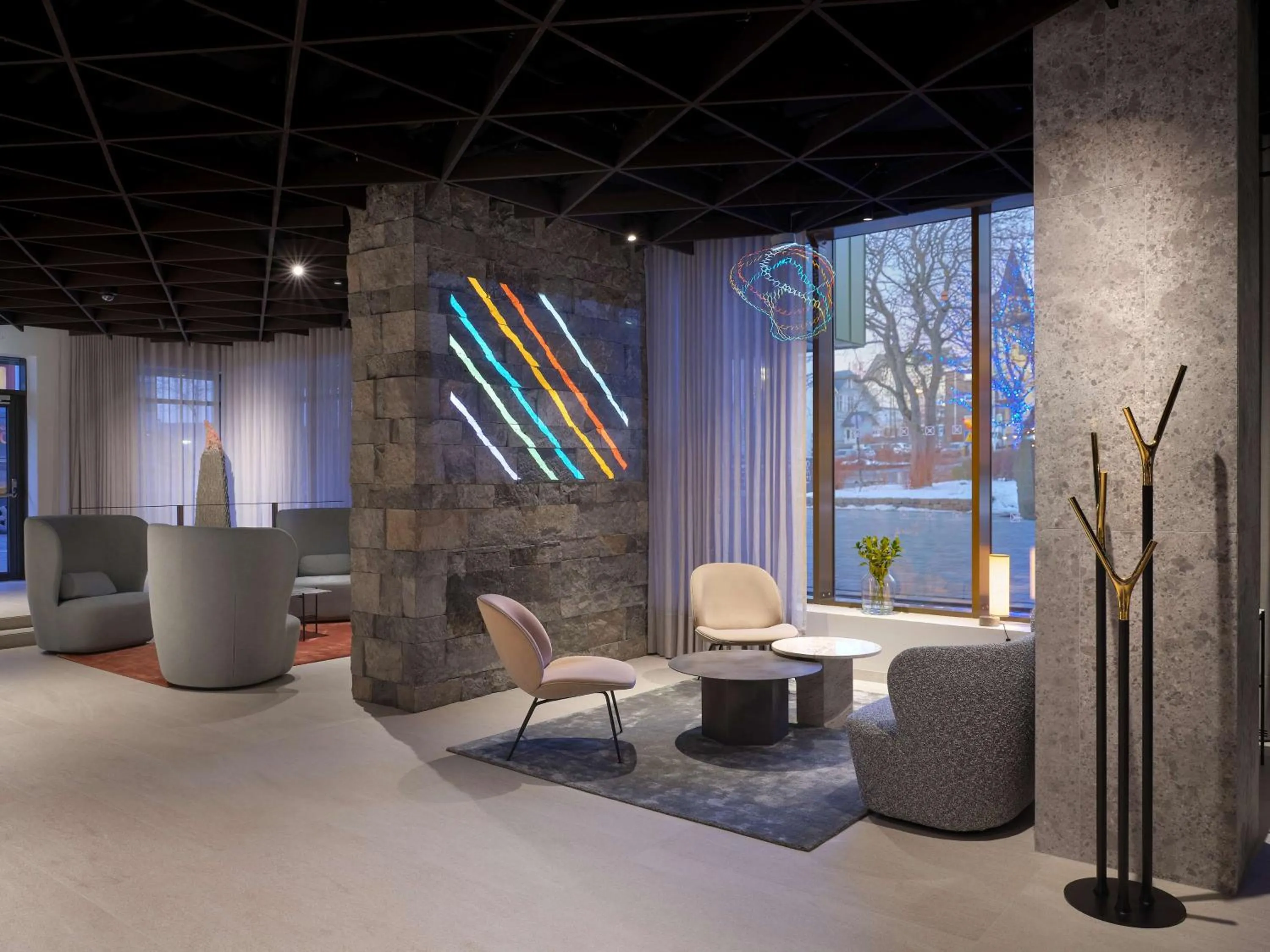 Lobby or reception in Iceland Parliament Hotel, Curio Collection By Hilton