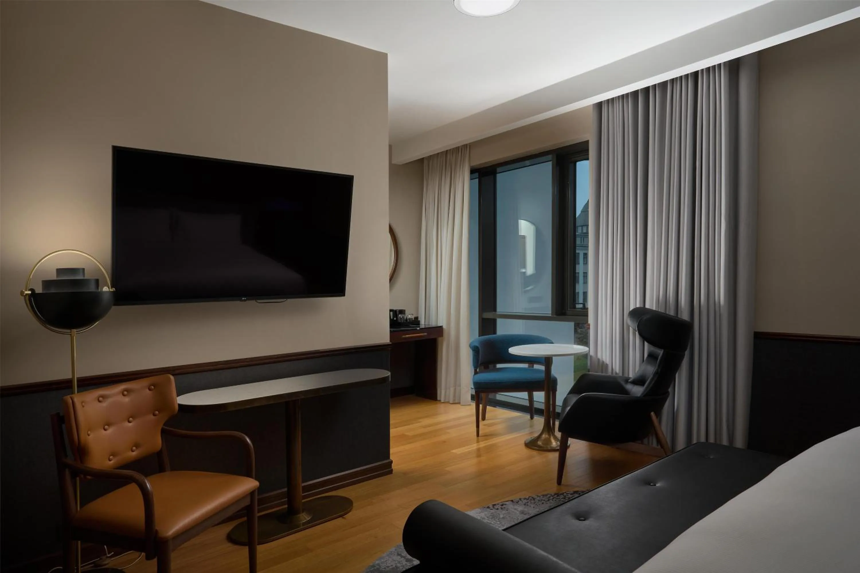 Bedroom, Bed in Iceland Parliament Hotel, Curio Collection By Hilton