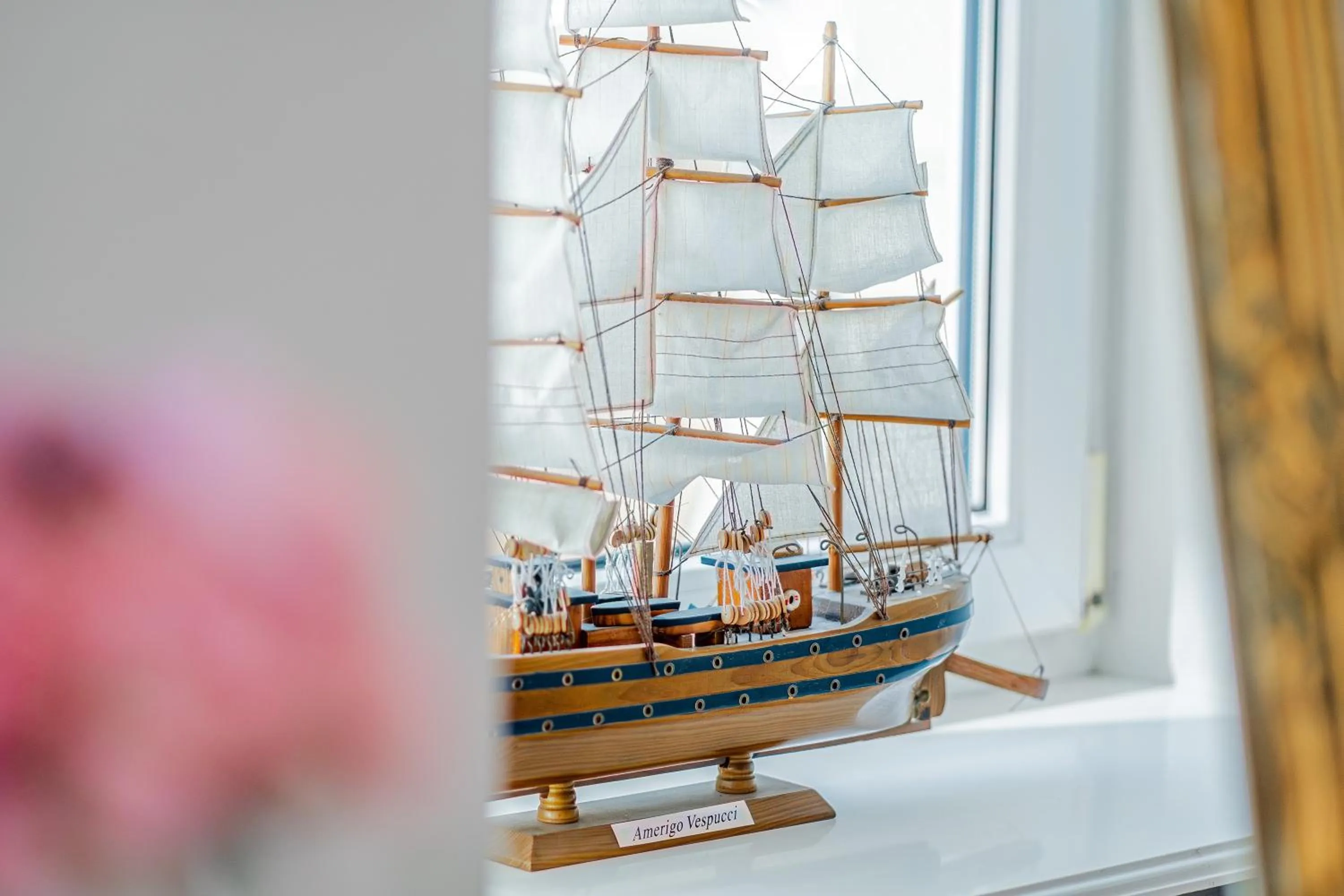 Decorative detail in Moris Boutique Beach Hotel