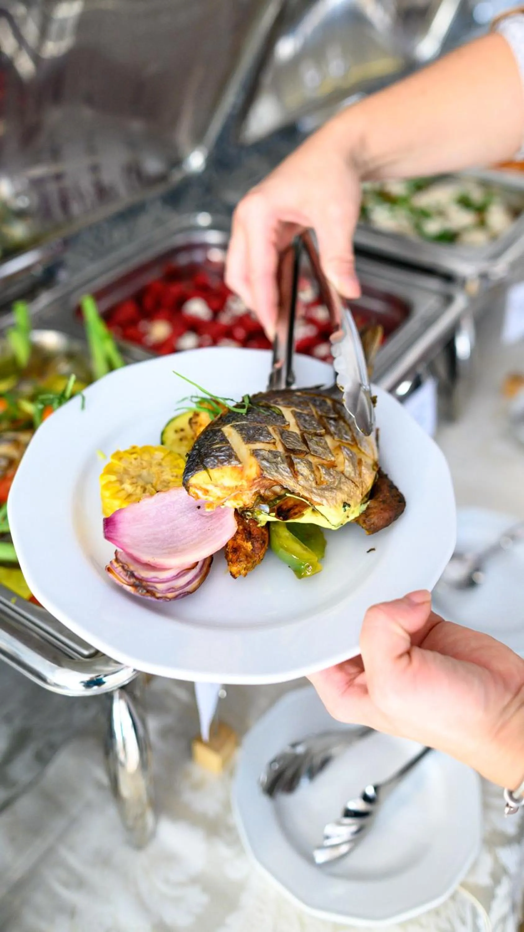 Restaurant/places to eat in Moris Boutique Beach Hotel