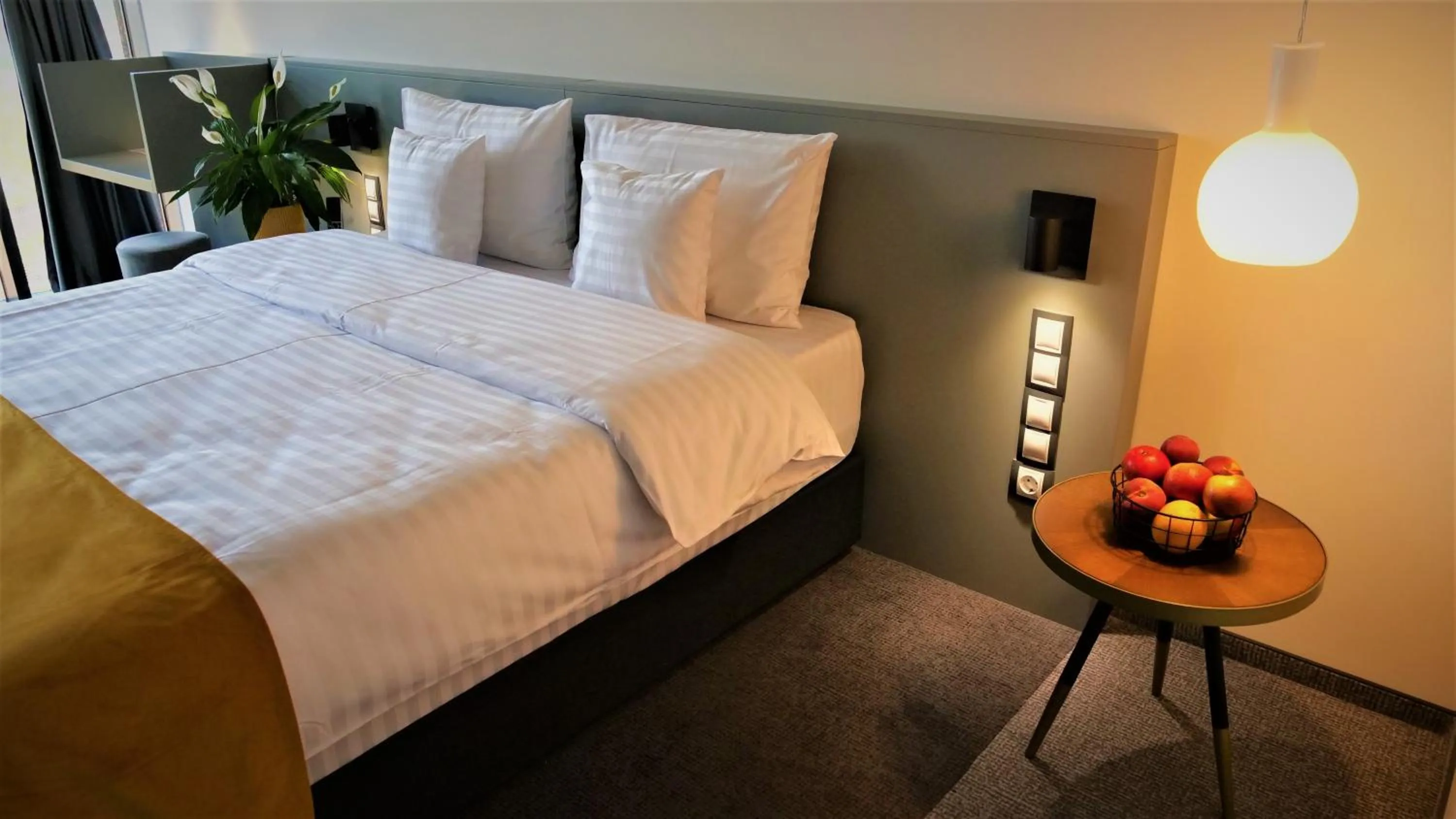 Bed in WERK Hotel & SPA