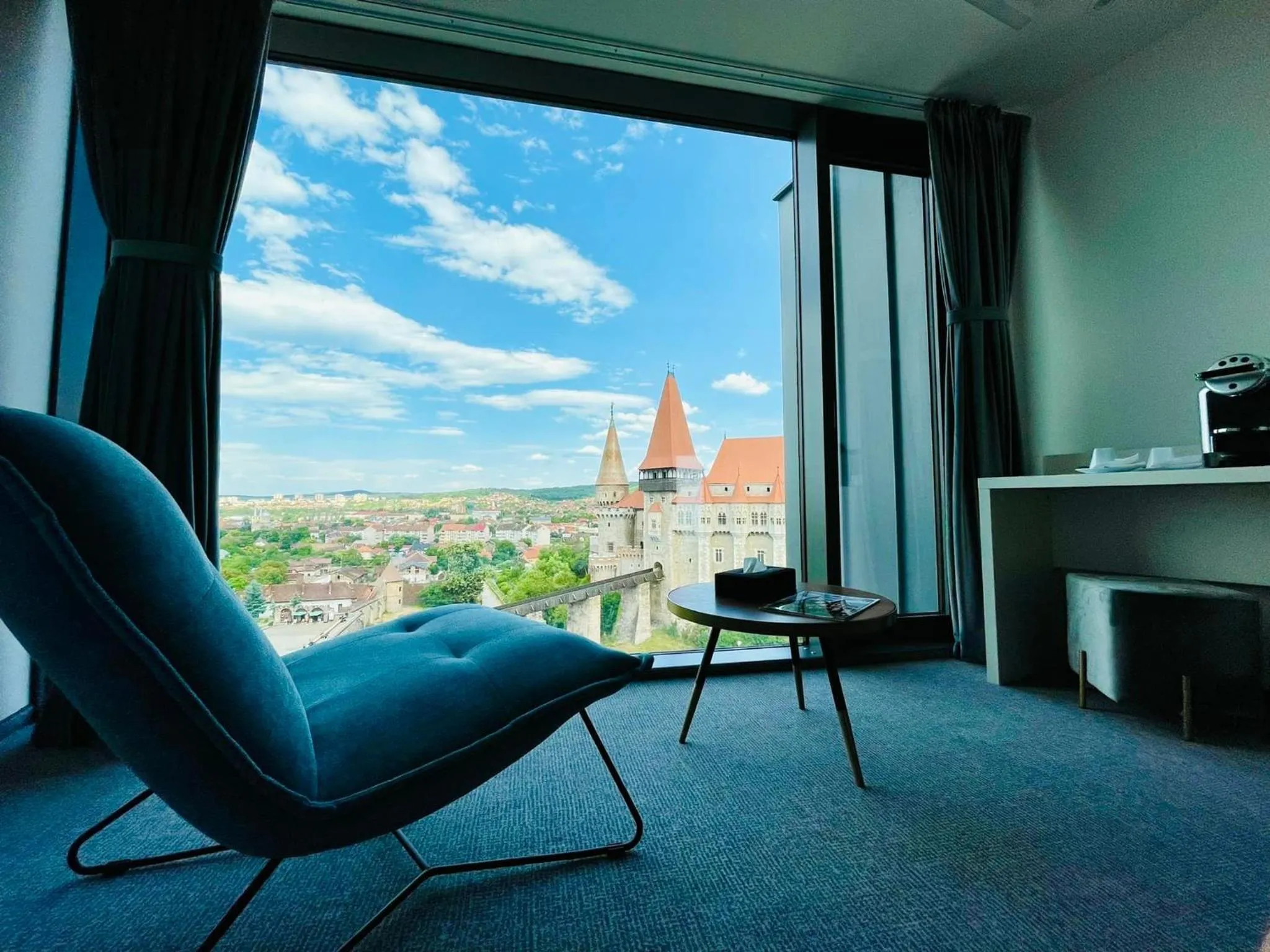 Seating area in WERK Hotel & SPA