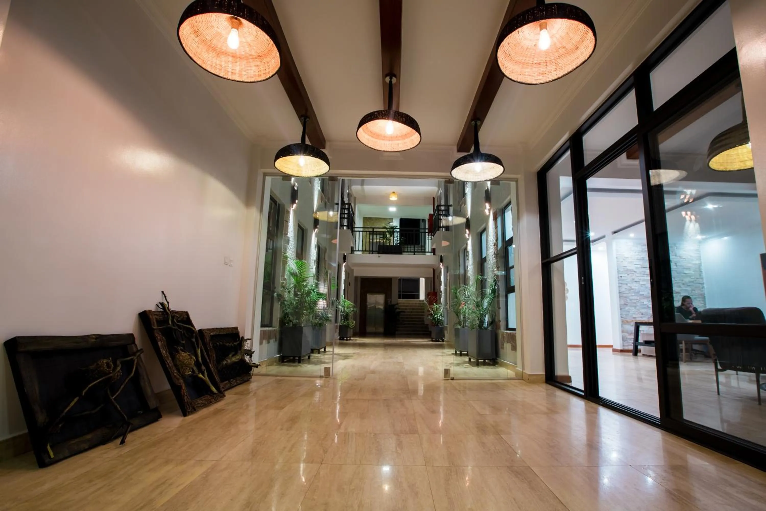 Living room in MAYA Residences Rwanda