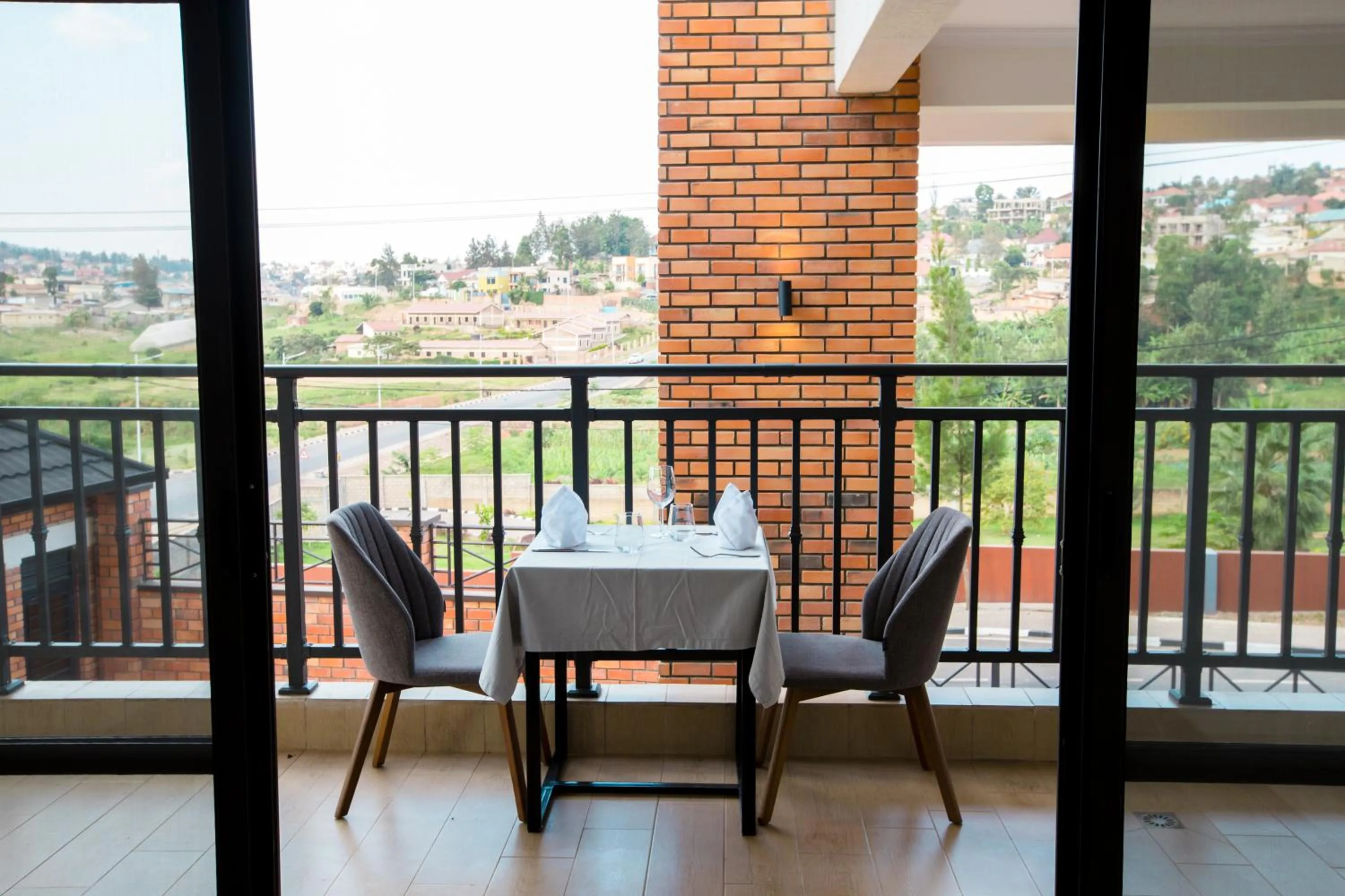 Patio in MAYA Residences Rwanda