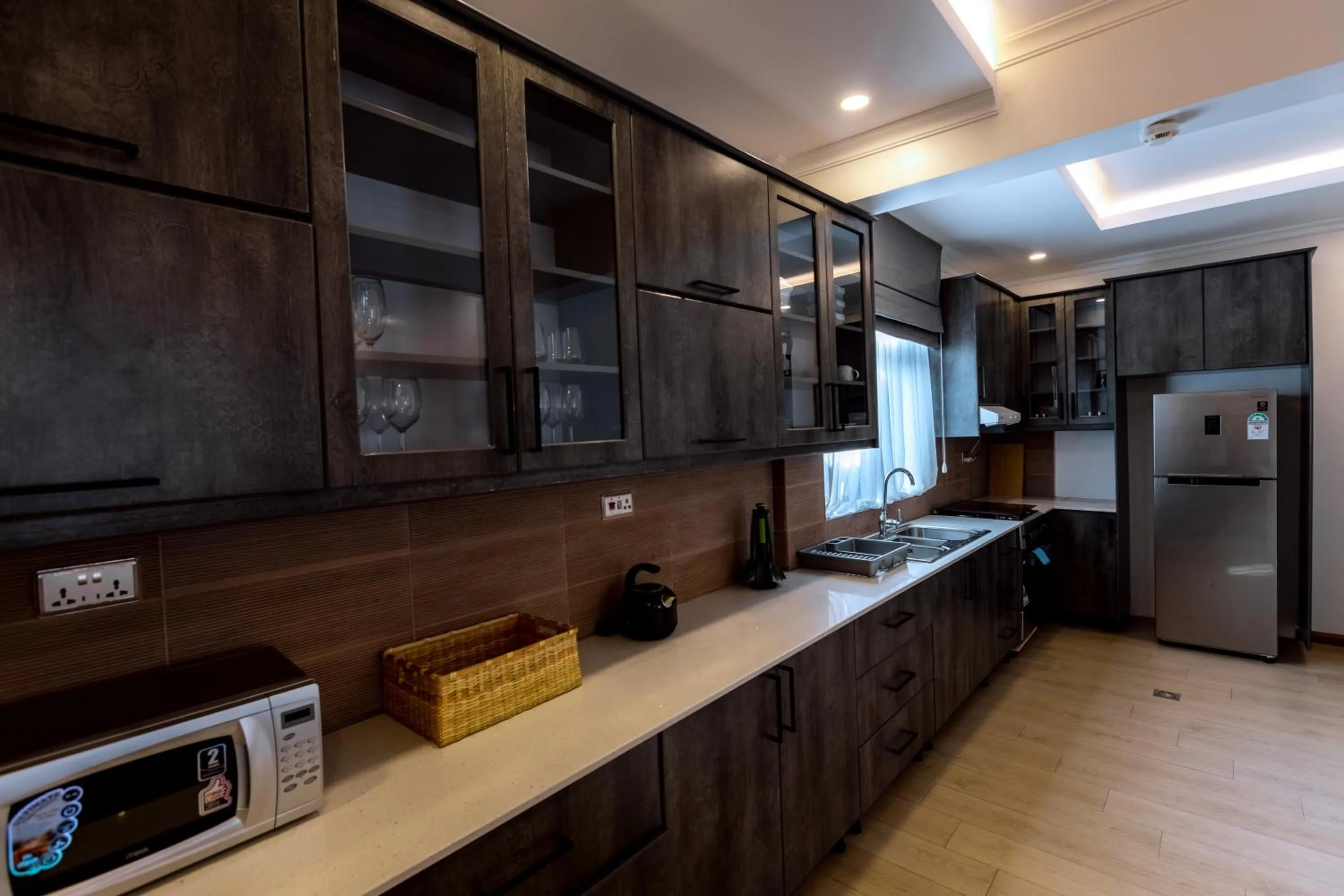 Kitchen or kitchenette in MAYA Residences Rwanda