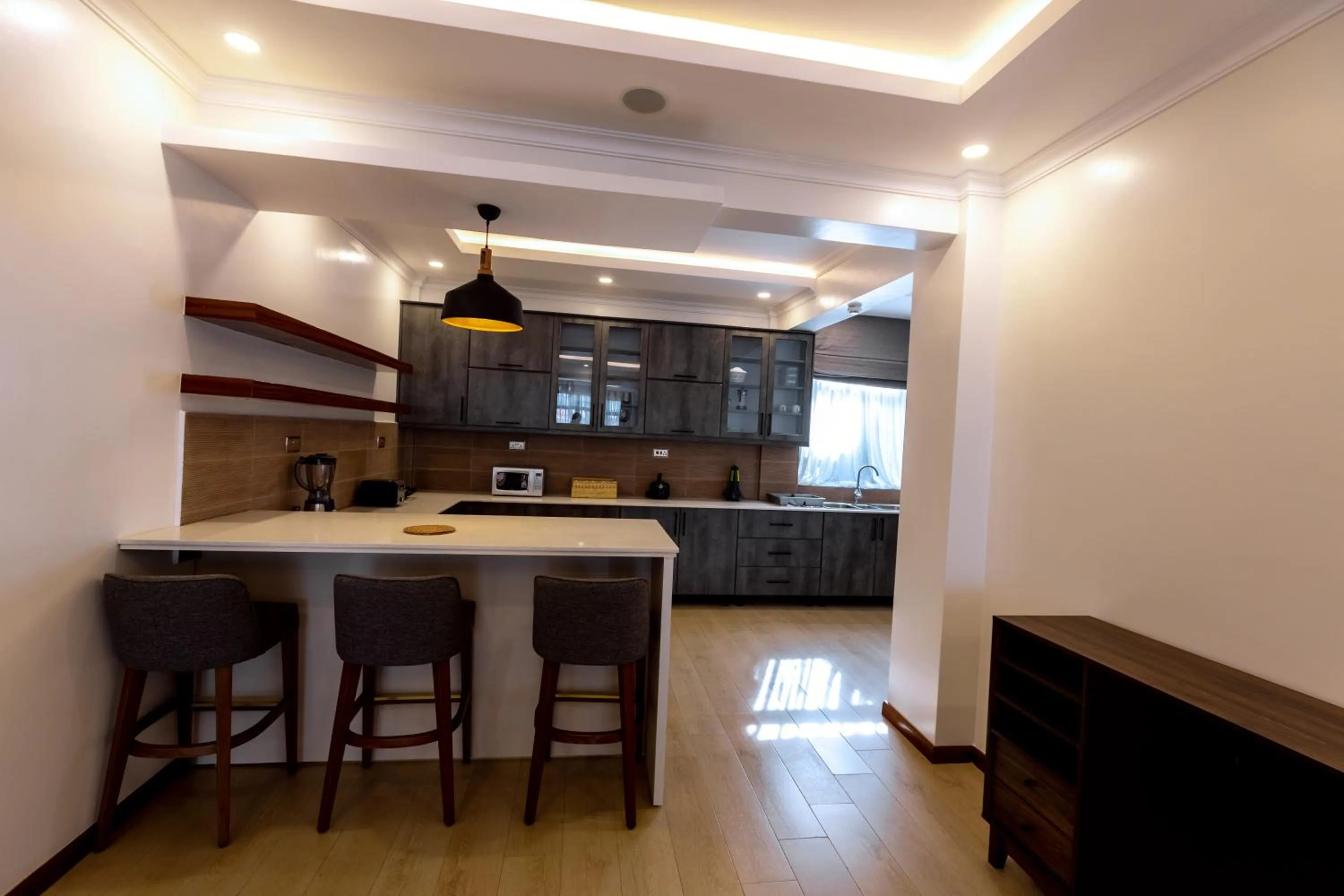 Kitchen or kitchenette in MAYA Residences Rwanda