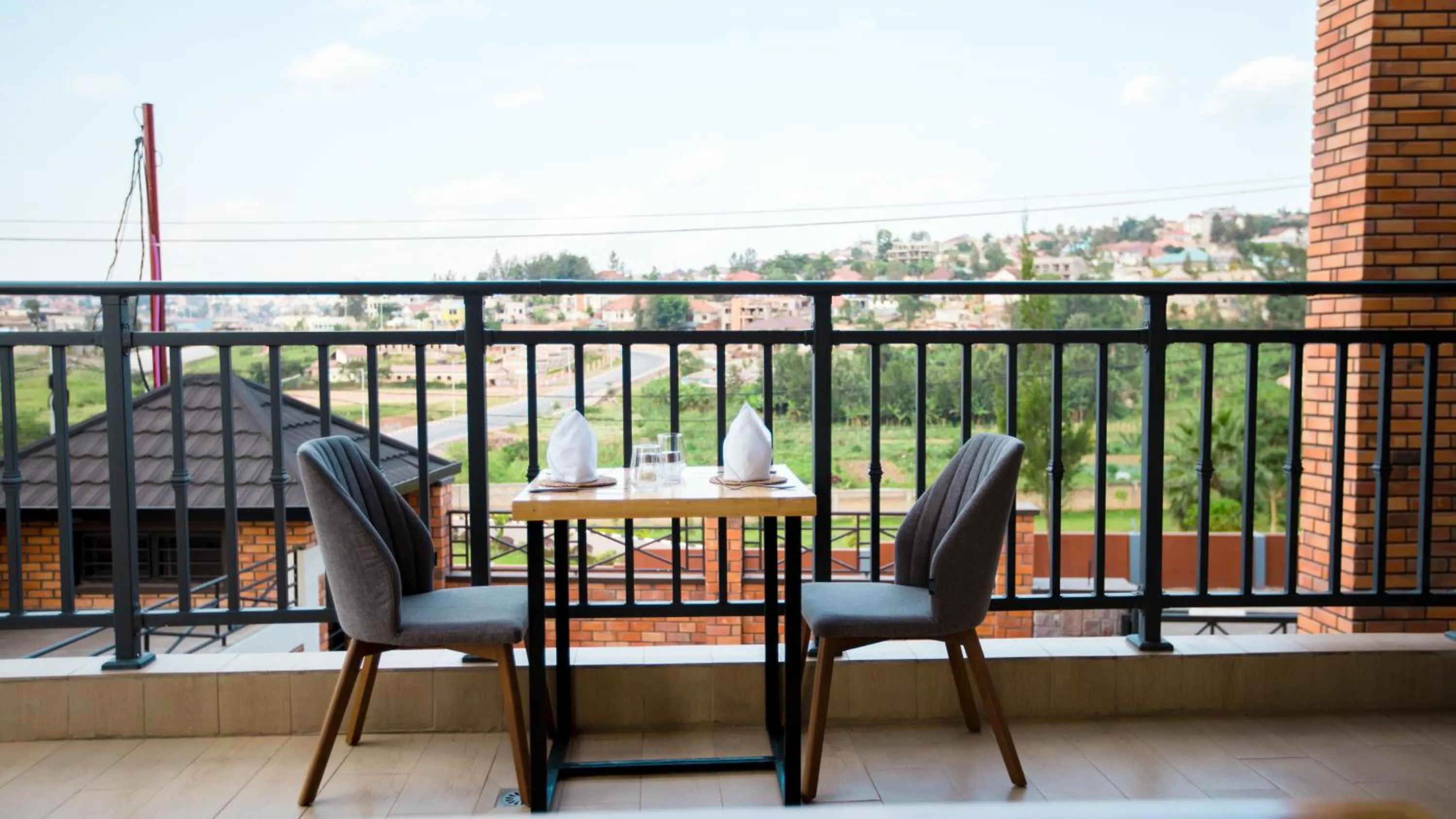 Patio in MAYA Residences Rwanda
