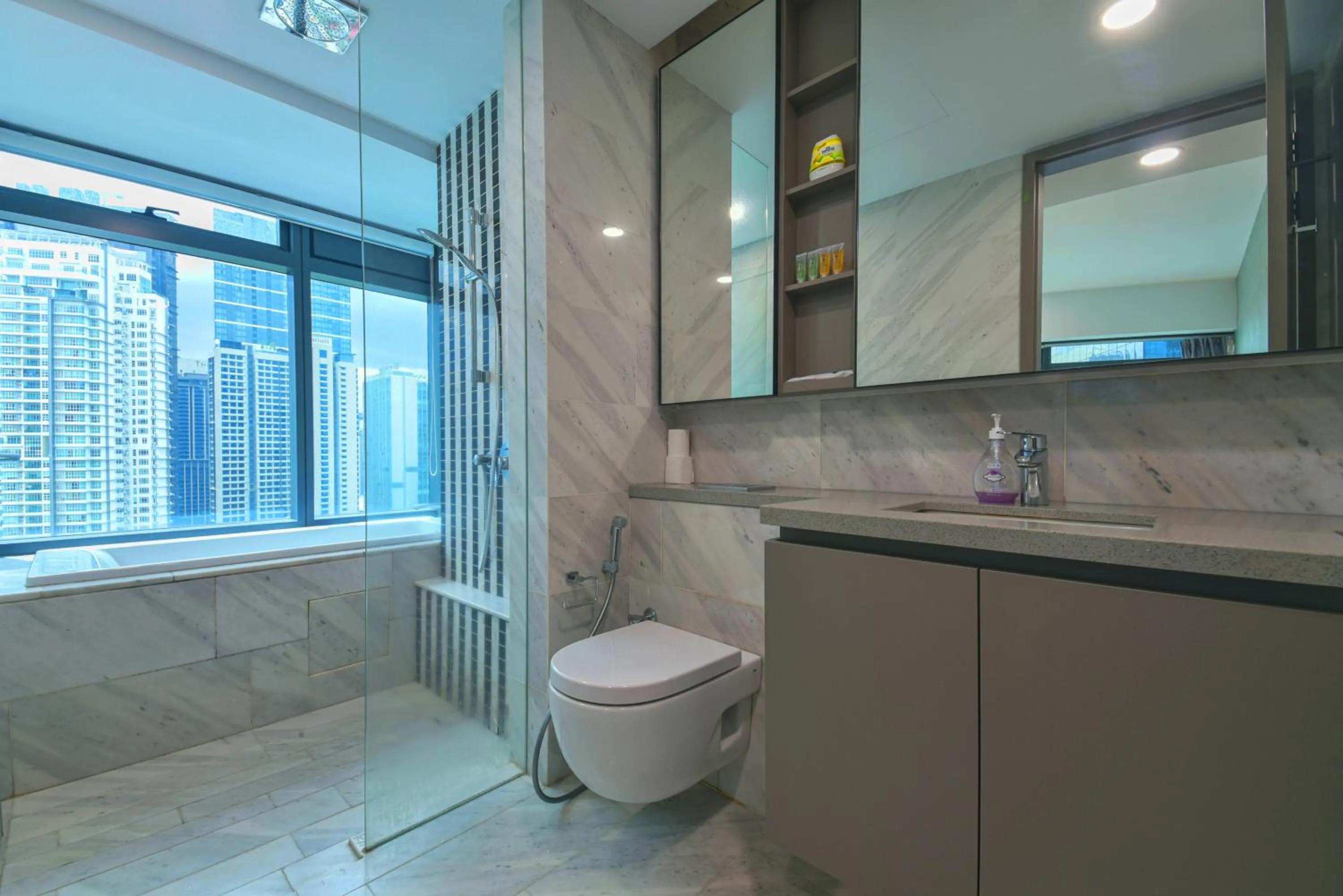 Bathroom in Eaton Residence KLCC