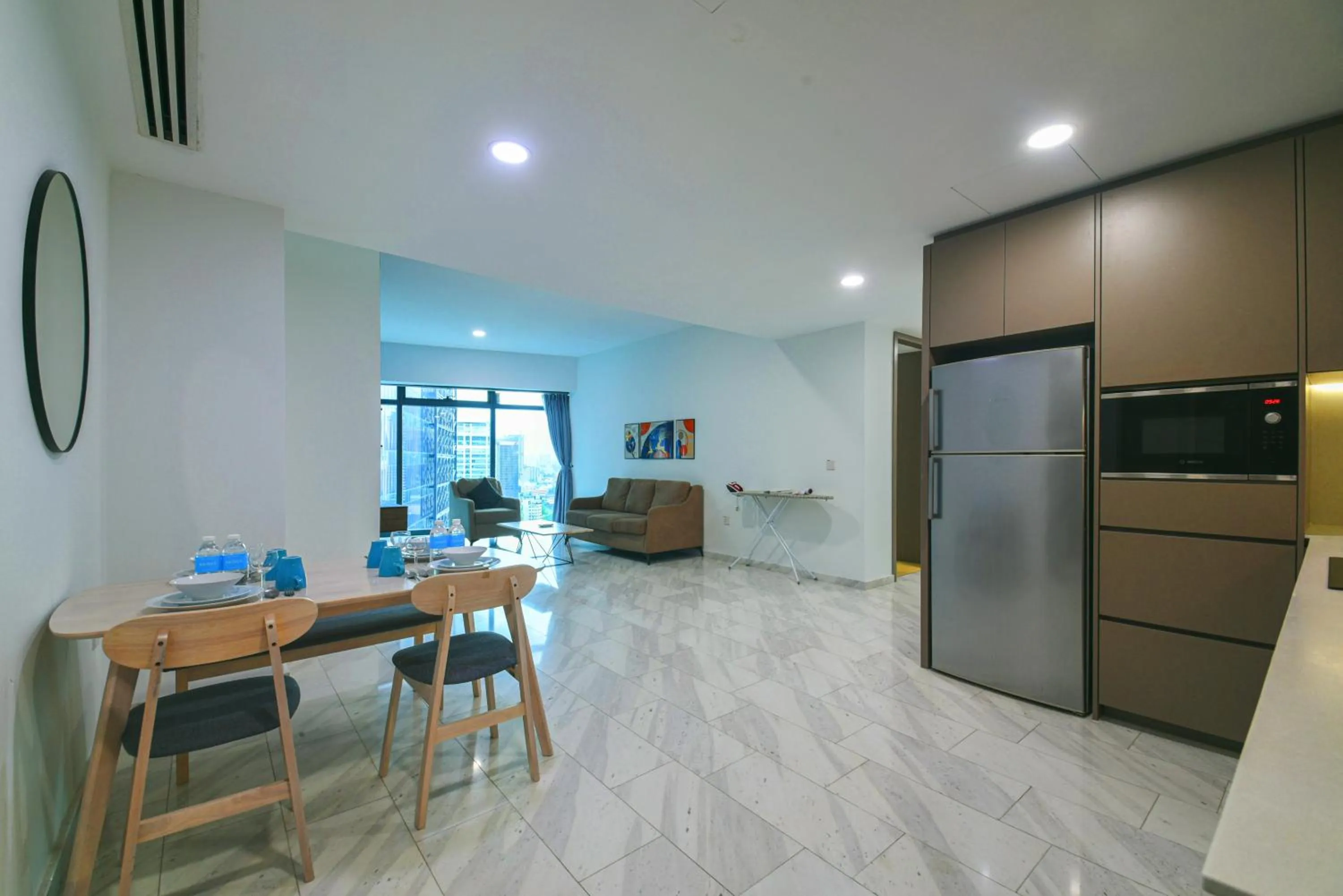 Living room in Eaton Residence KLCC