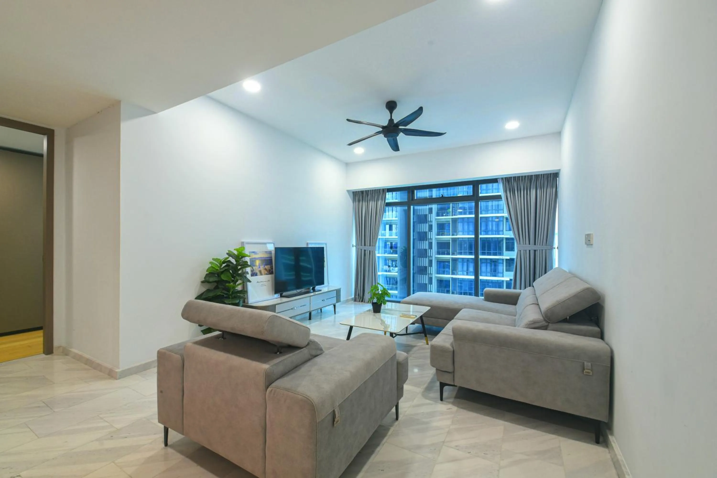 Living room in Eaton Residence KLCC
