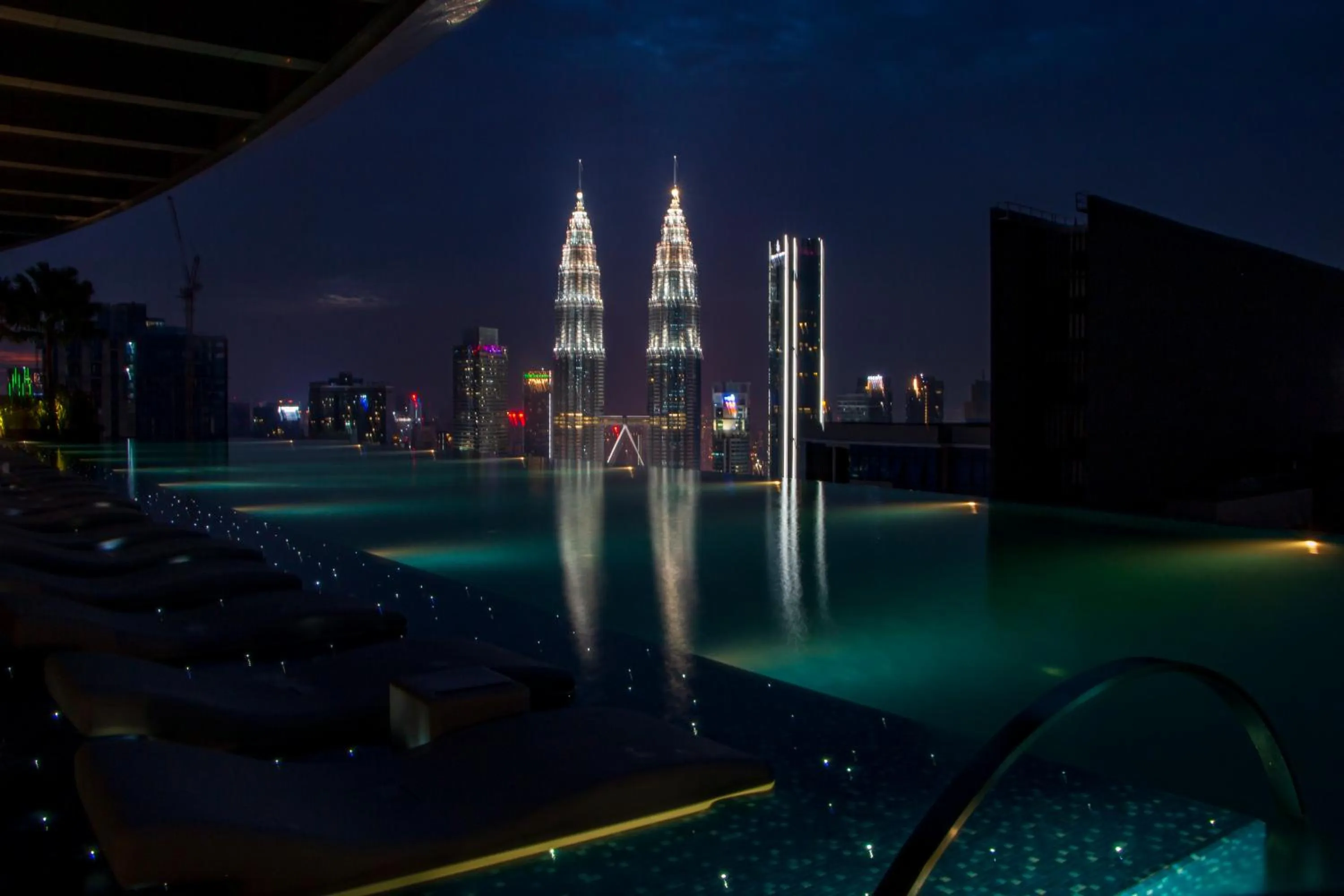 Swimming pool in Eaton Residence KLCC