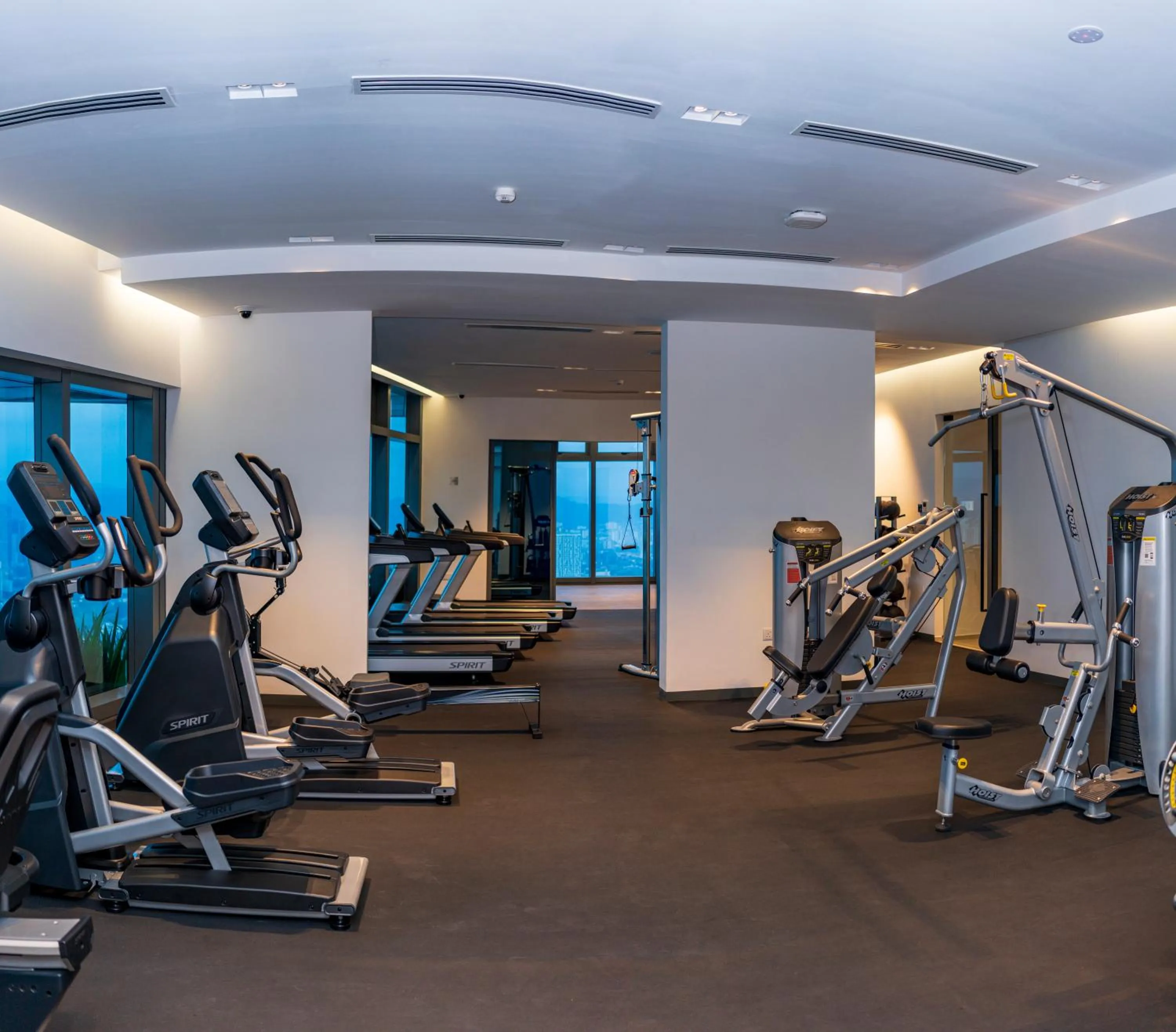 Fitness centre/facilities in Eaton Residence KLCC