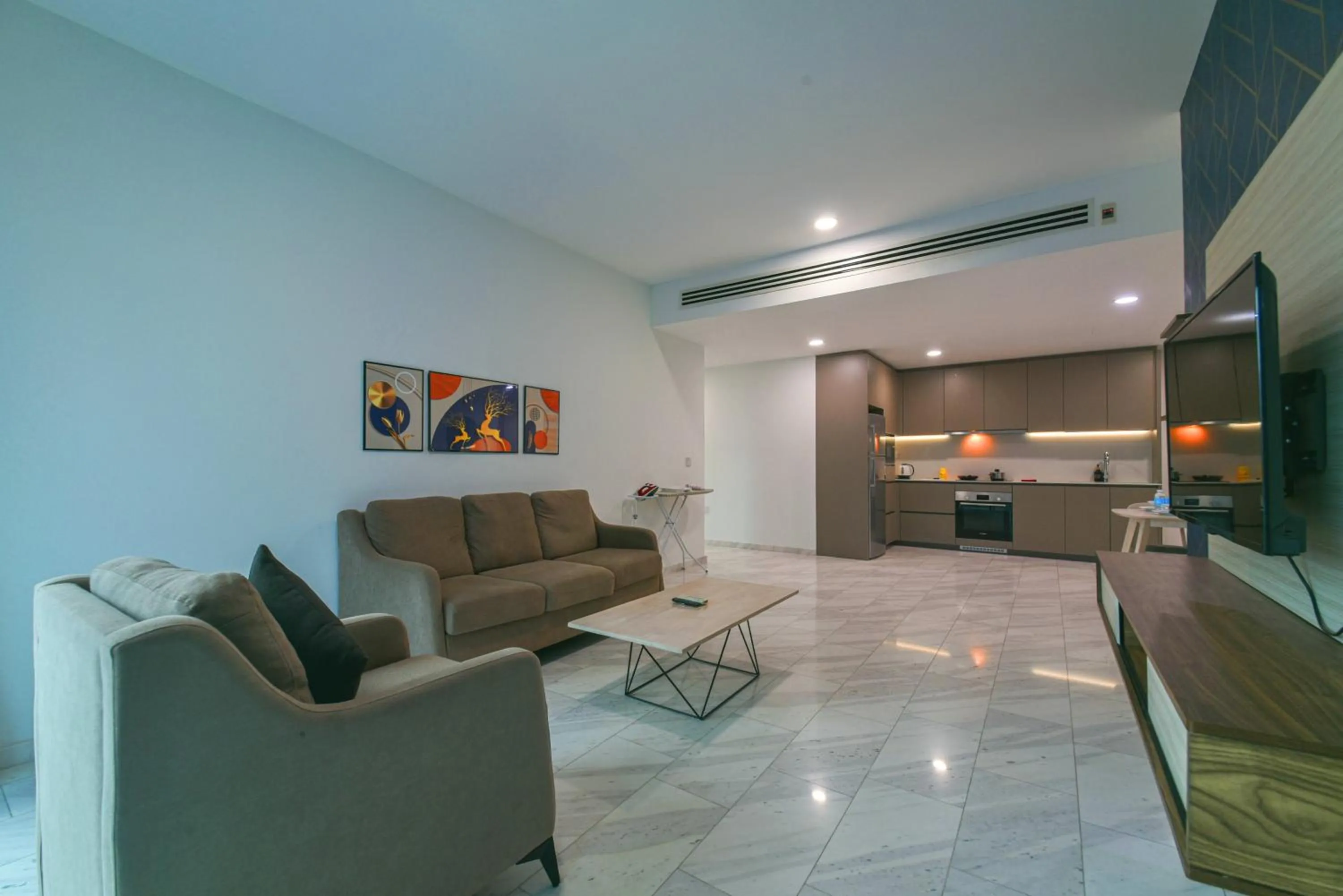 Living room in Eaton Residence KLCC