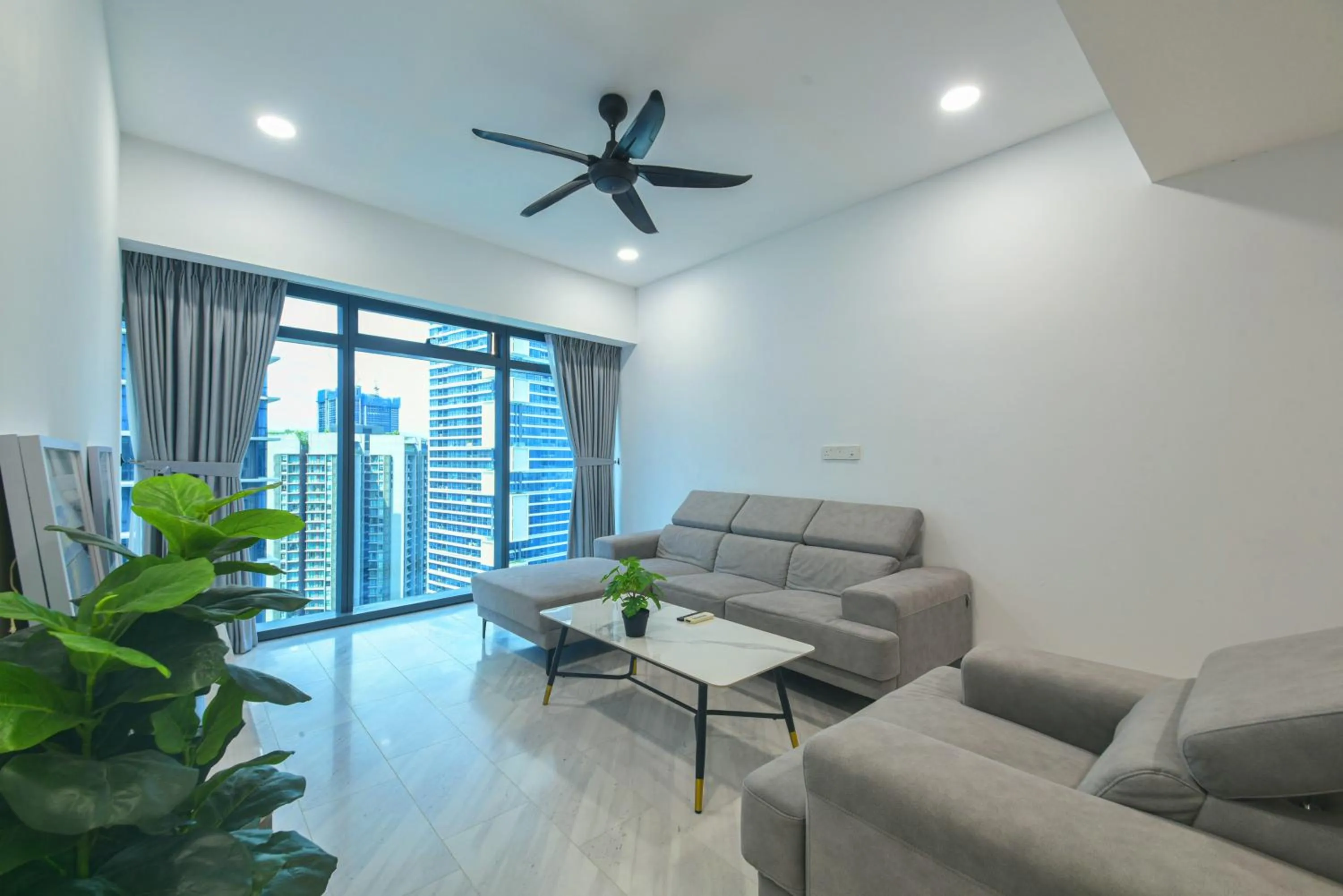 Living room in Eaton Residence KLCC