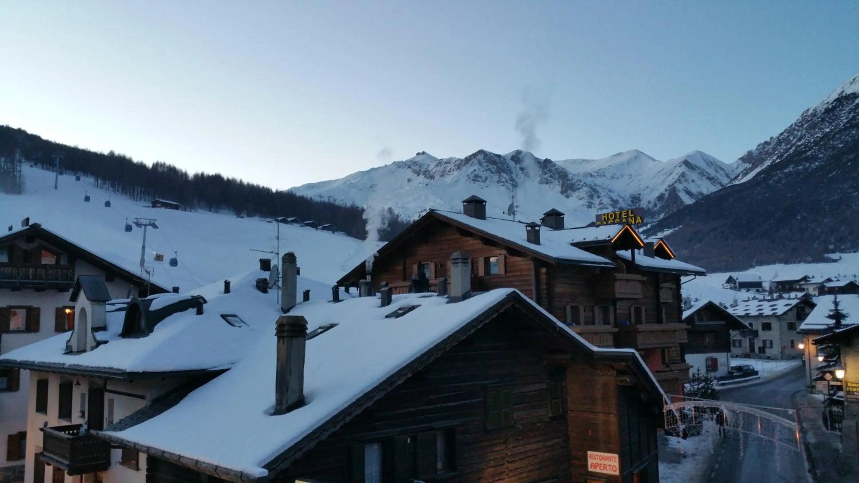 On site in Garni Baita Cecilia