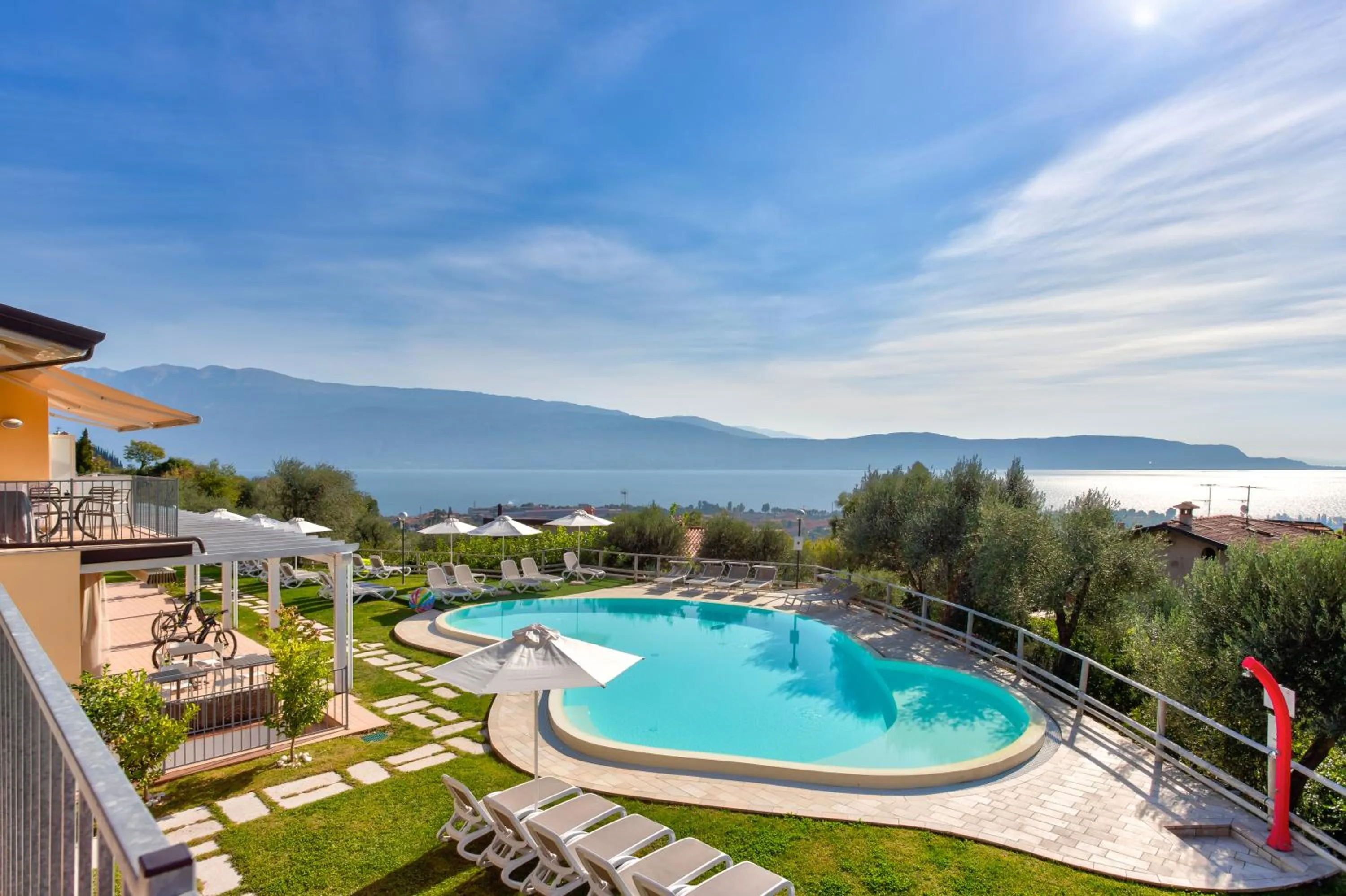 Natural landscape in La Chioma di Berenice Garda Residence