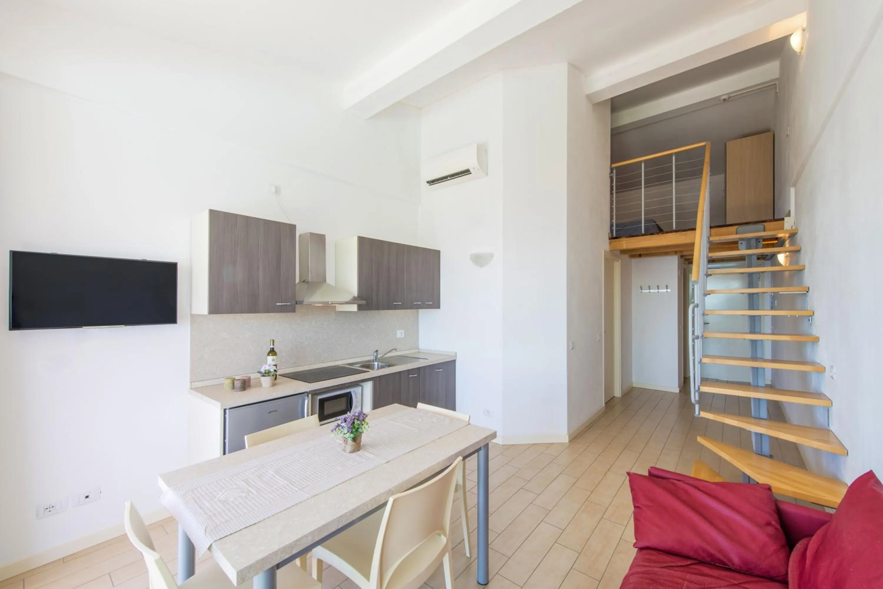 Kitchen or kitchenette in La Chioma di Berenice Garda Residence