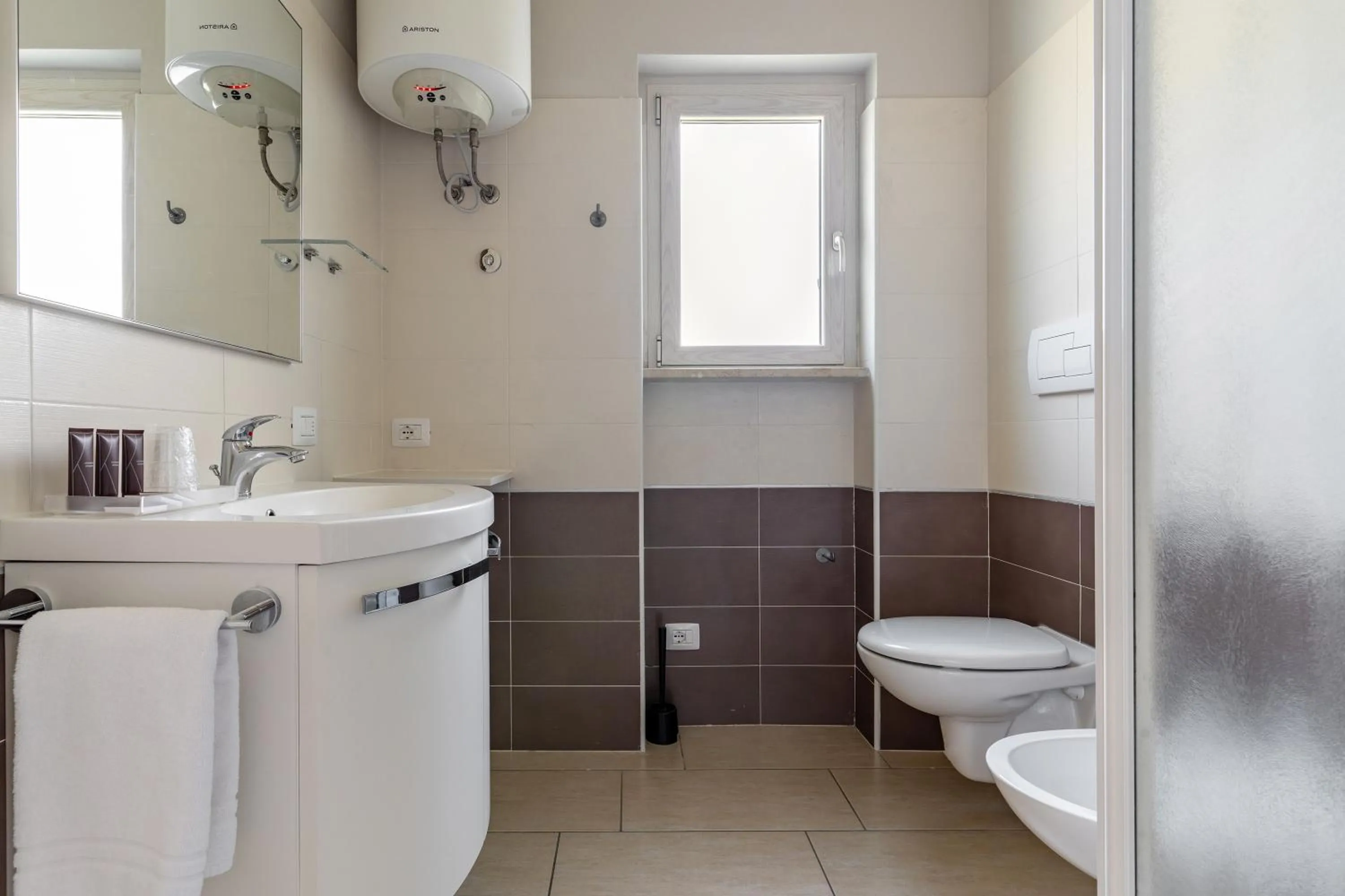 Bathroom in La Chioma di Berenice Garda Residence