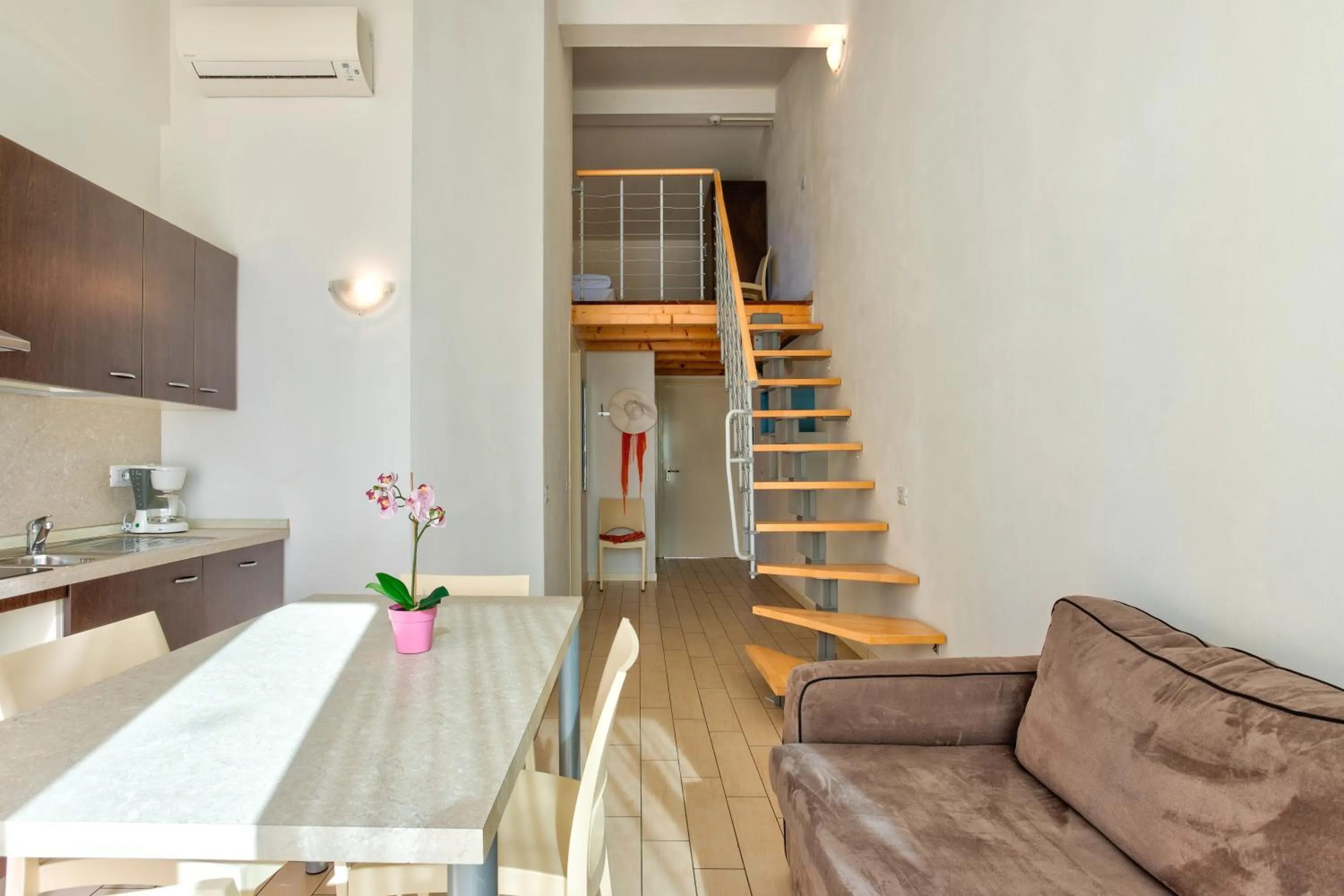 Kitchen or kitchenette in La Chioma di Berenice Garda Residence