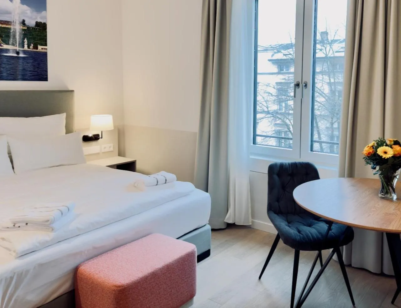 Photo of the whole room, Bed in Elisapart - Apartments am Sommerschloss