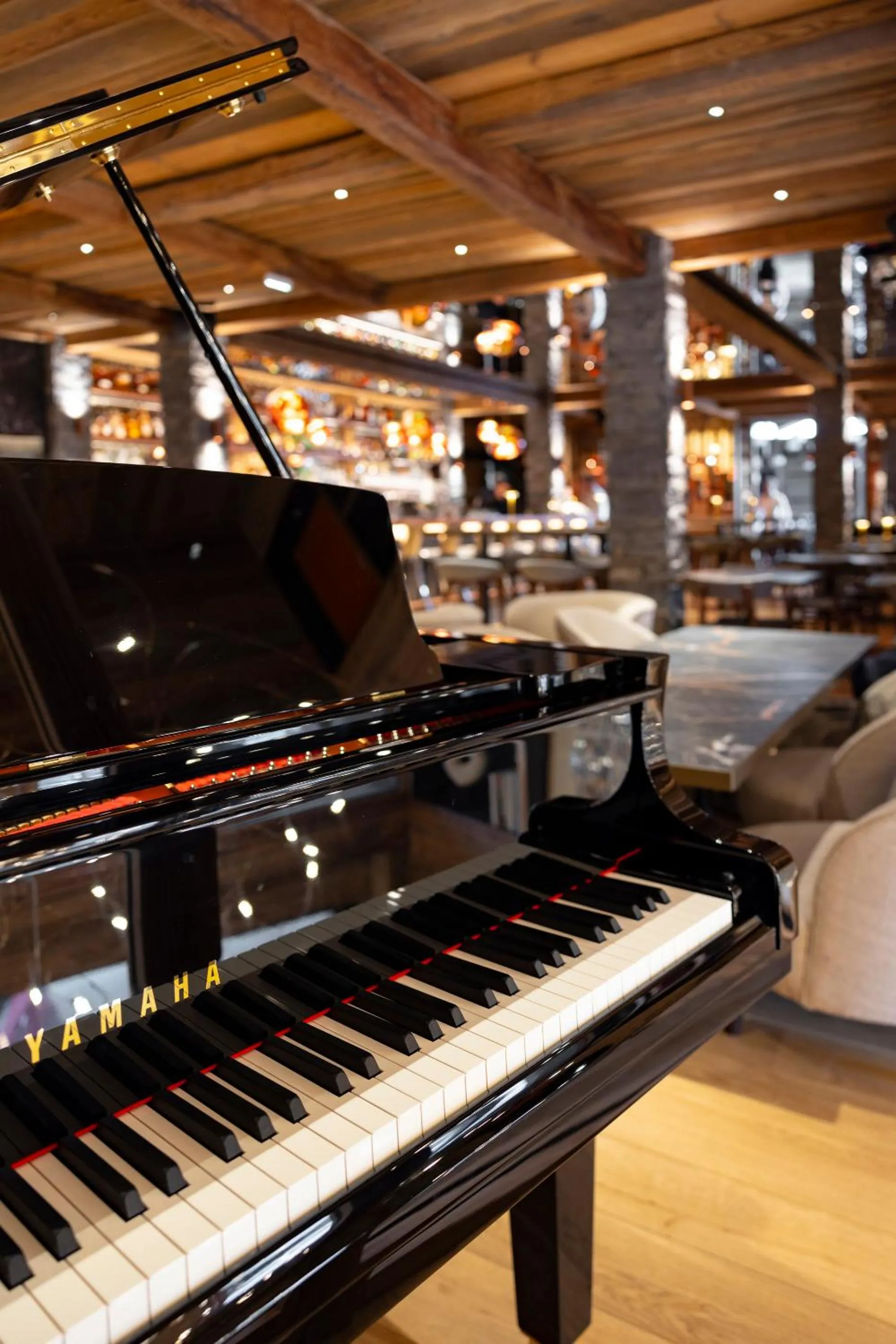 Lounge or bar in M Lodge & Spa