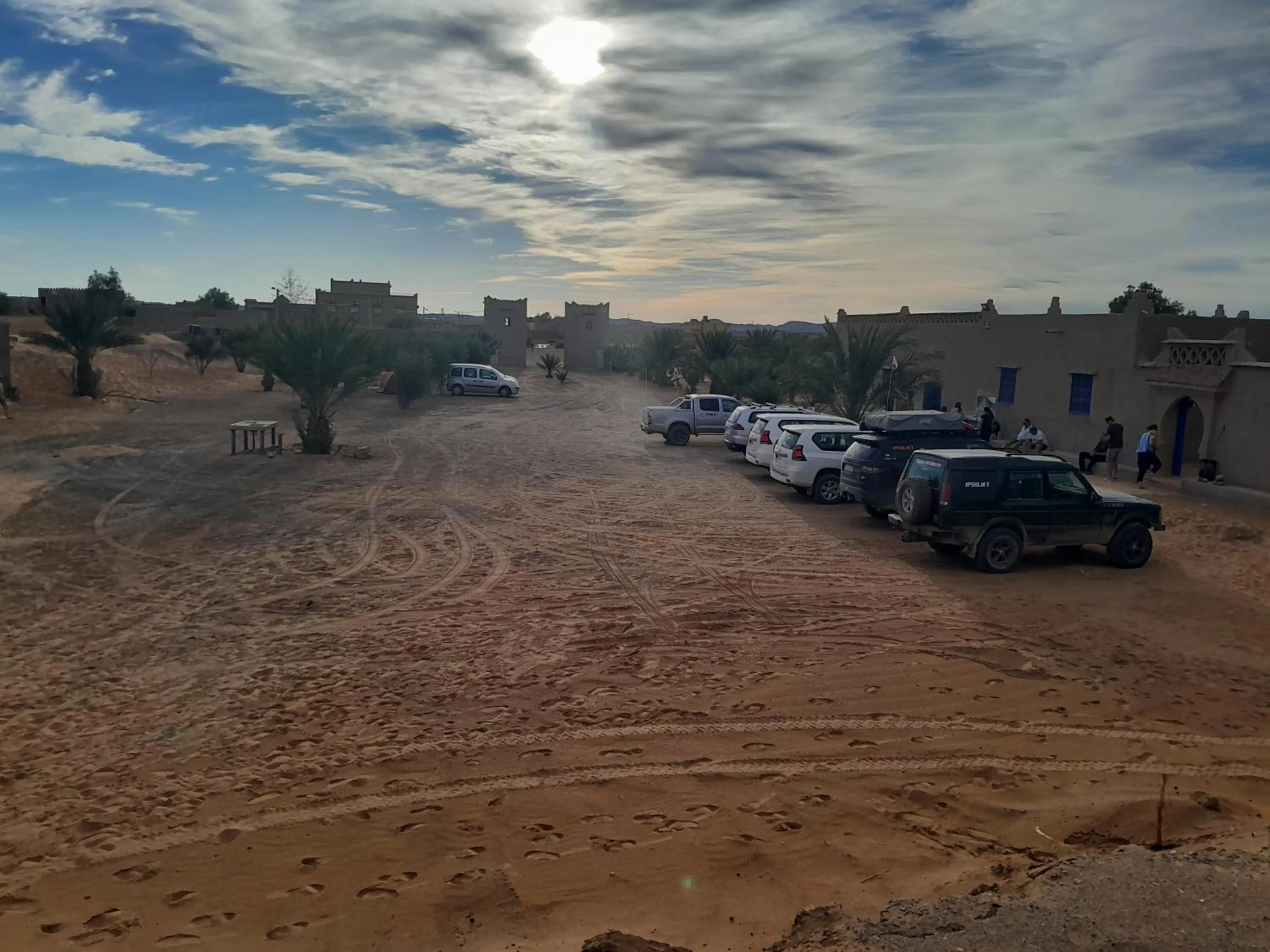 Parking in Hôtel Camping La Liberté