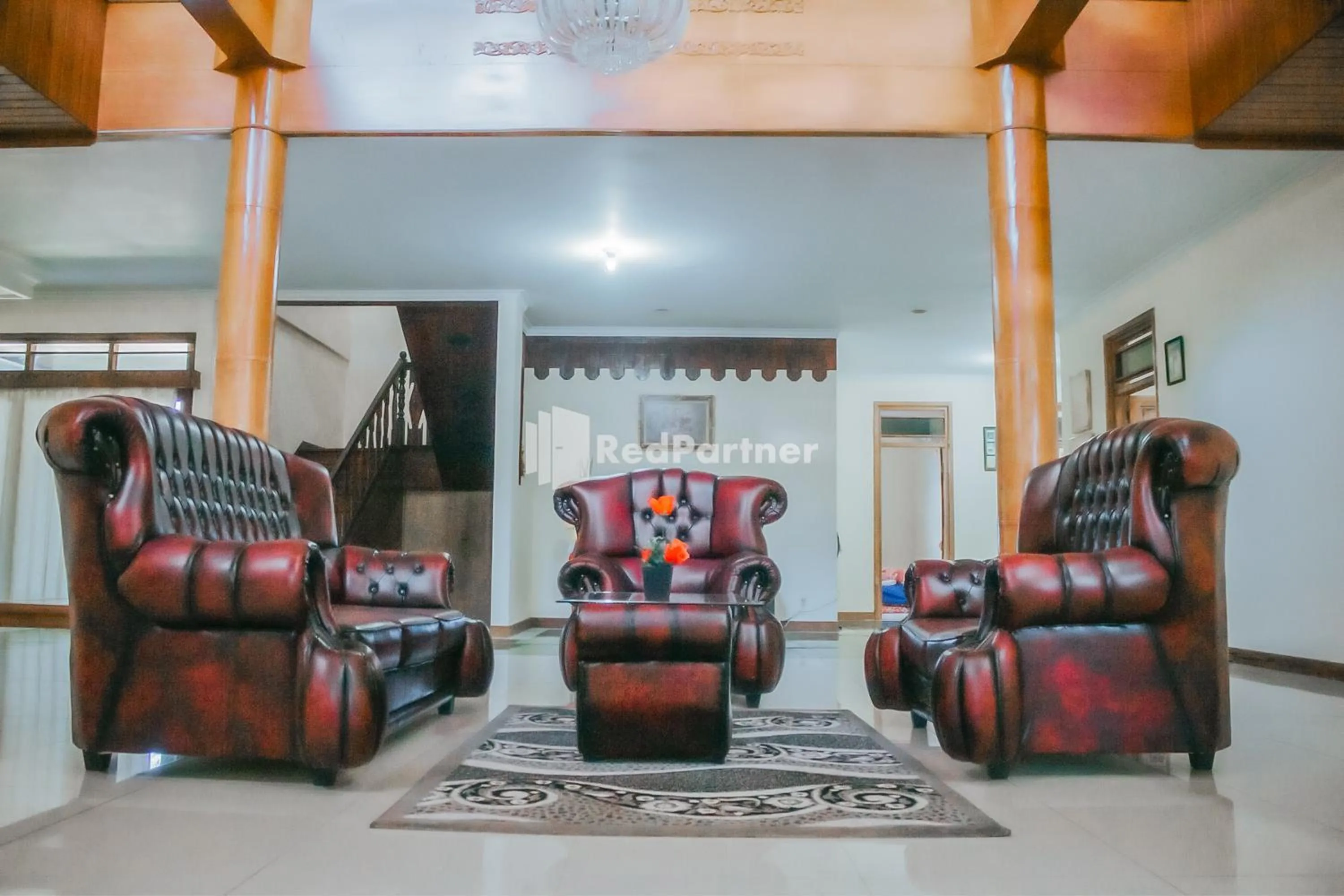 Lounge or bar in Villa Mawar Adinda Kuningan Syariah RedPartner