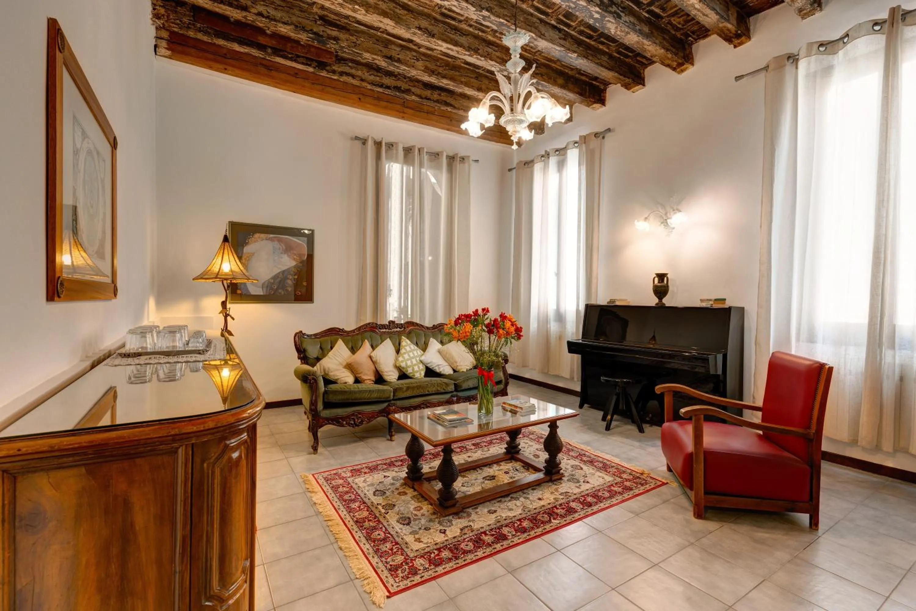 Living room, Seating Area in Hotel San Samuele