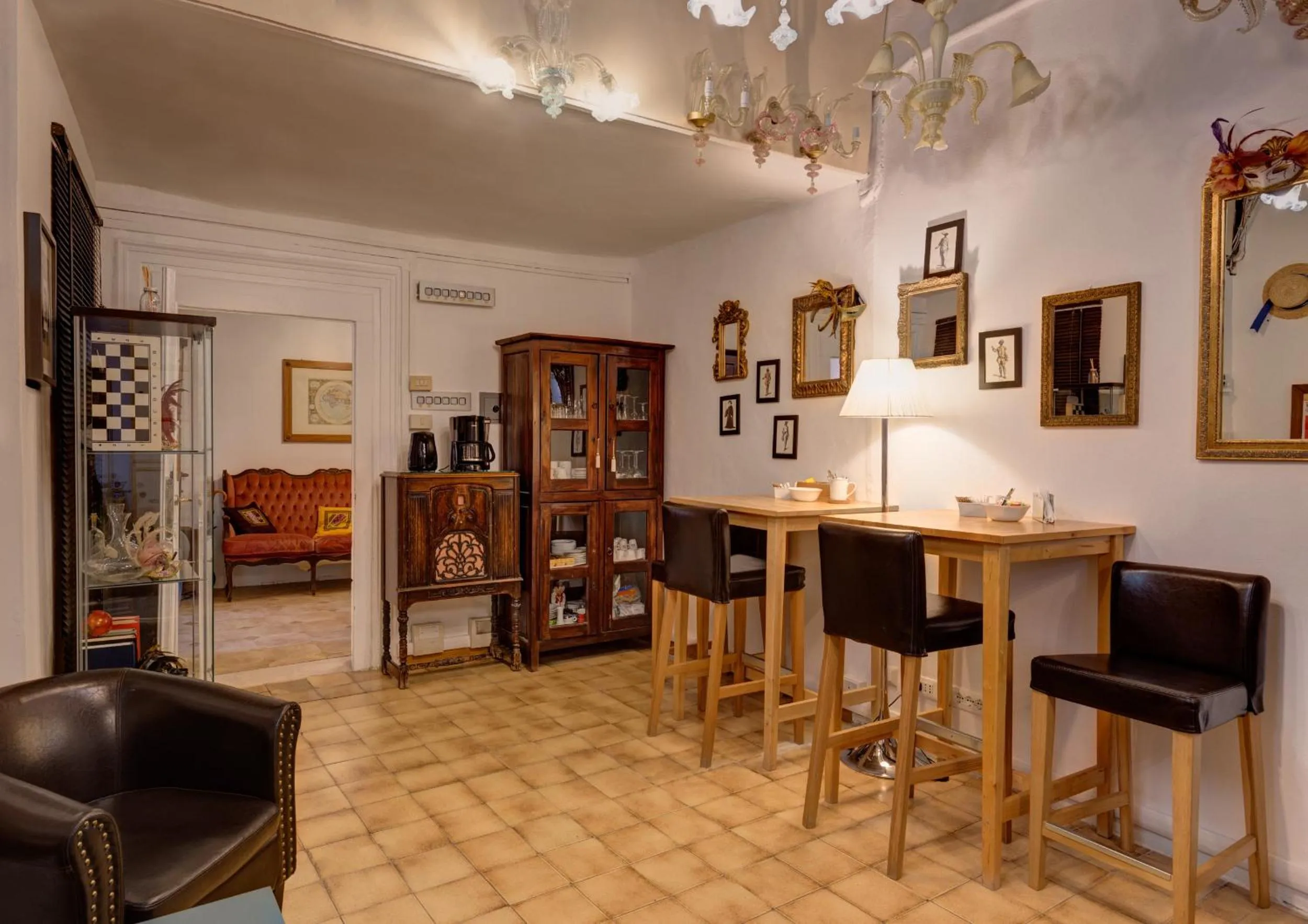 Lobby or reception in Hotel San Samuele