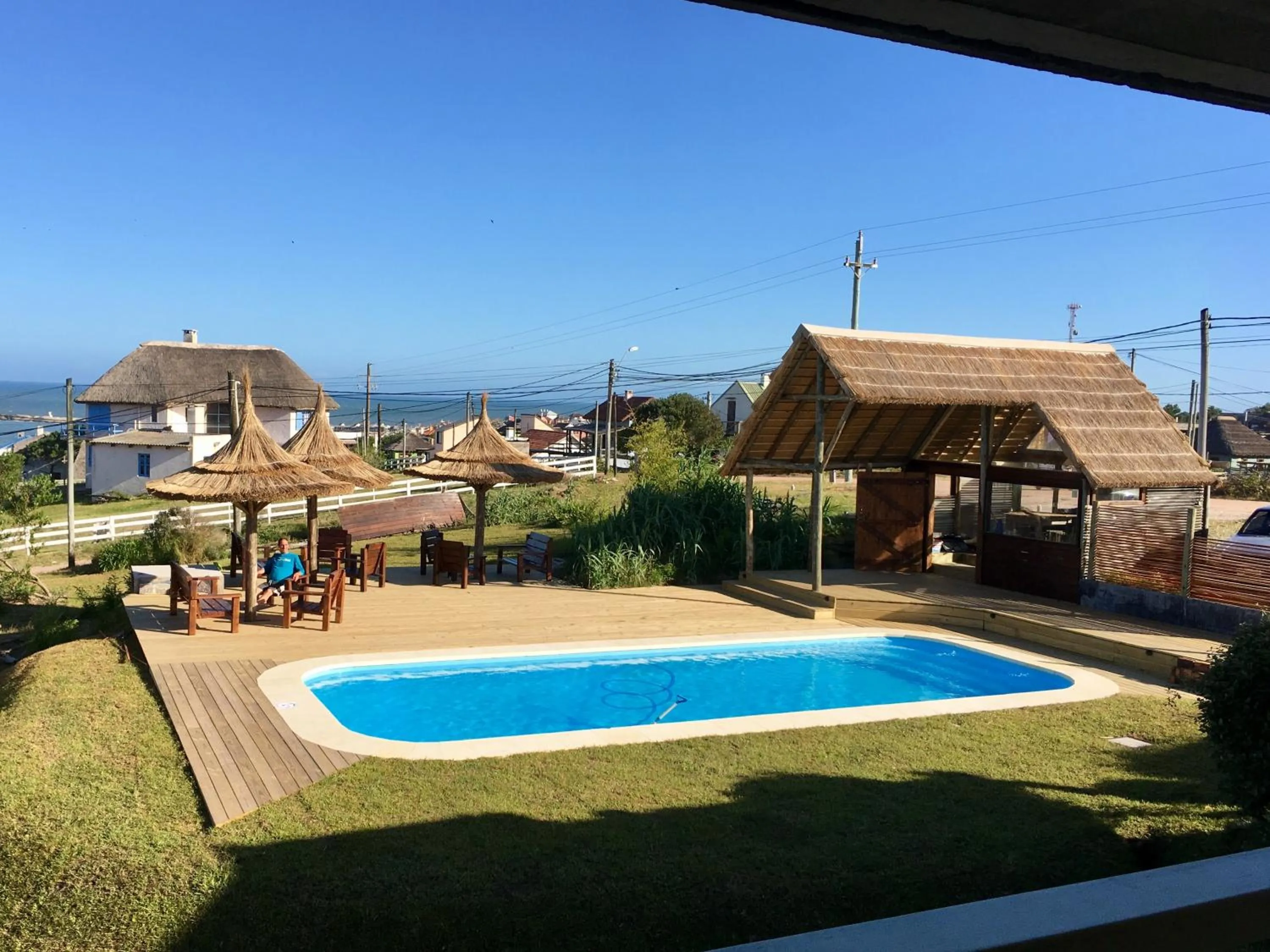 Pool view in Complejo Oceanico