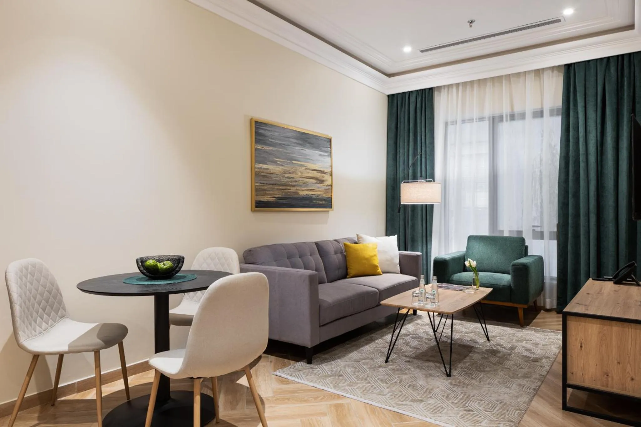 Living room in Marlo Hotel - فندق مارلو