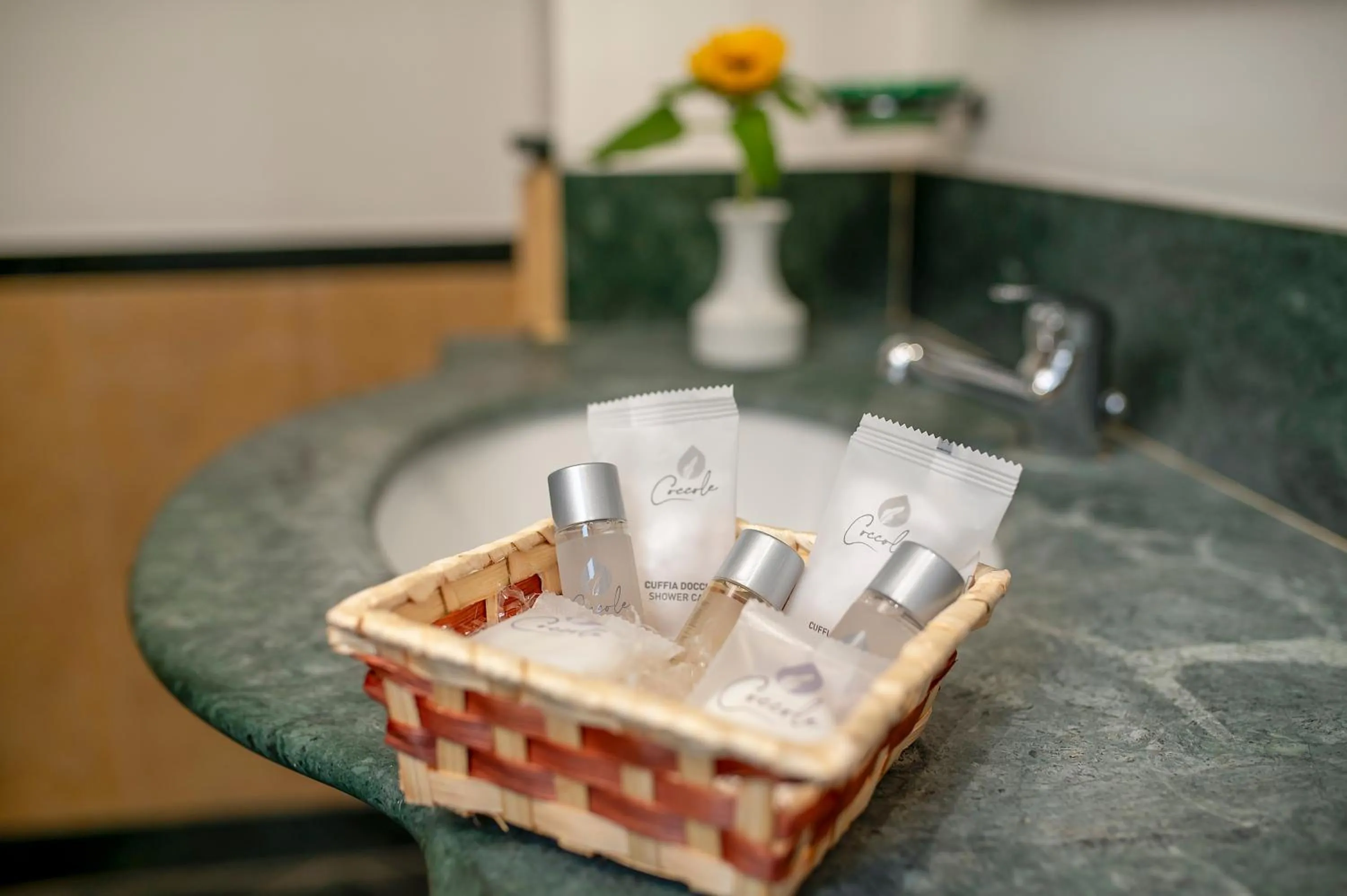 Bathroom in Hotel Vecchio Borgo