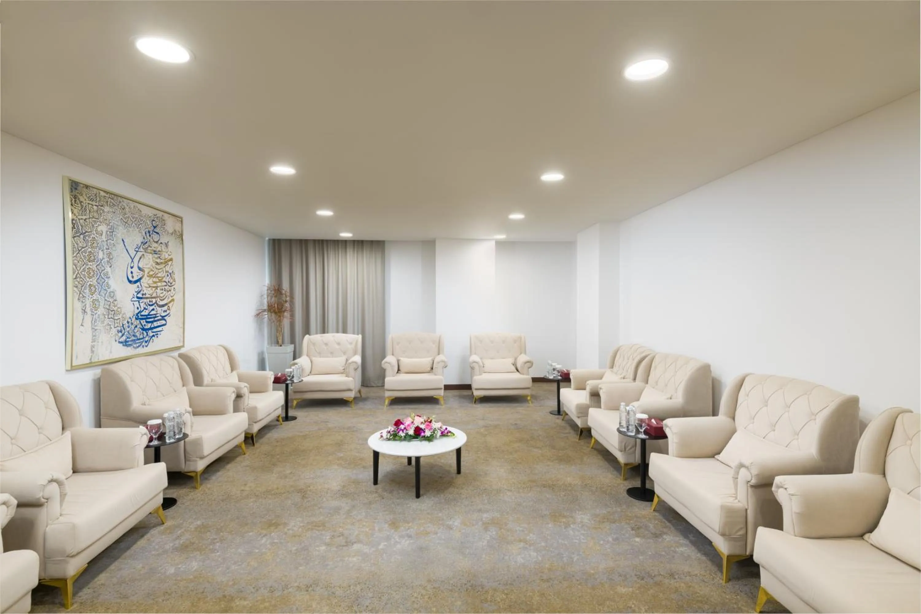 Seating area in IntercityHotel Muscat