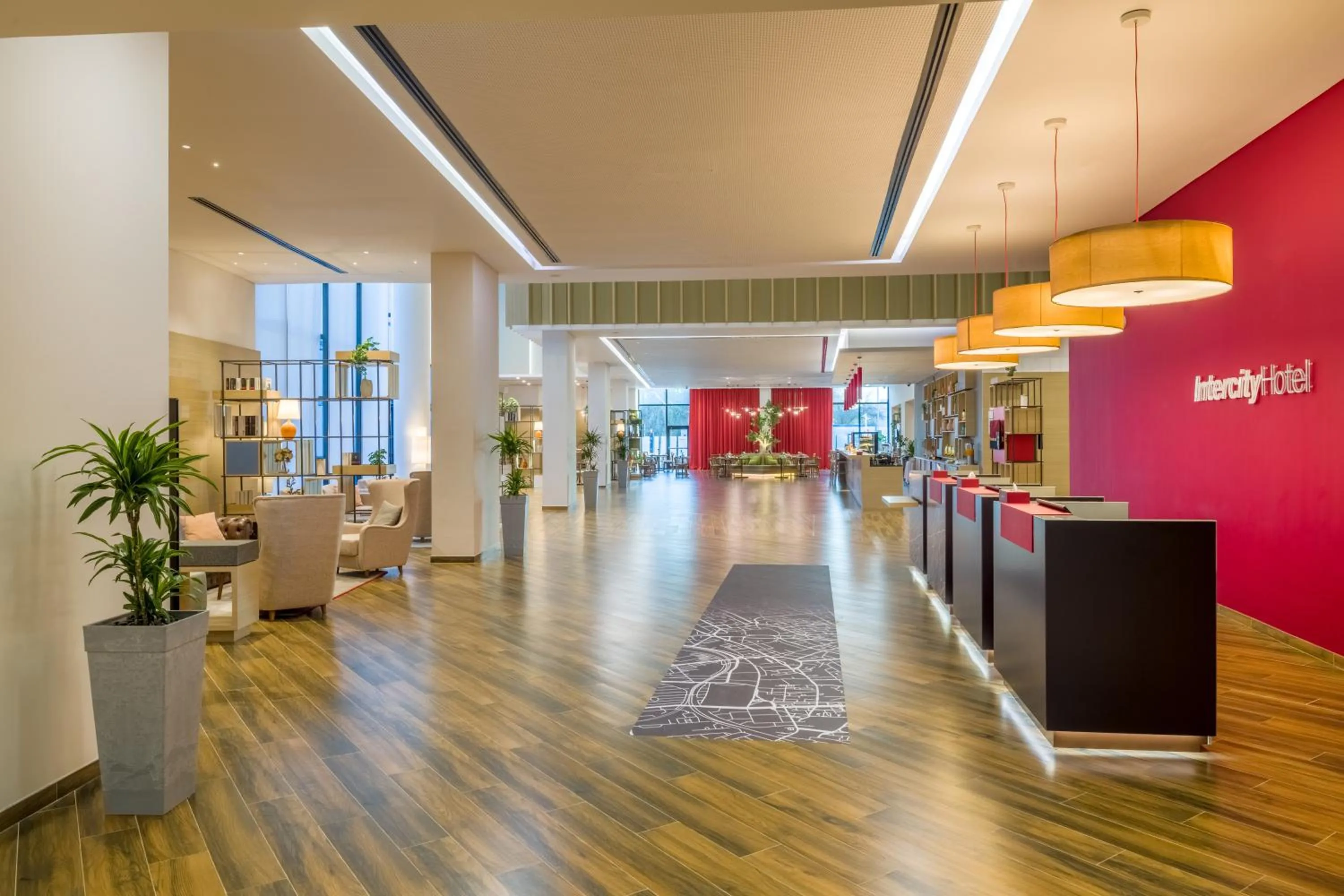 Lobby or reception in IntercityHotel Muscat