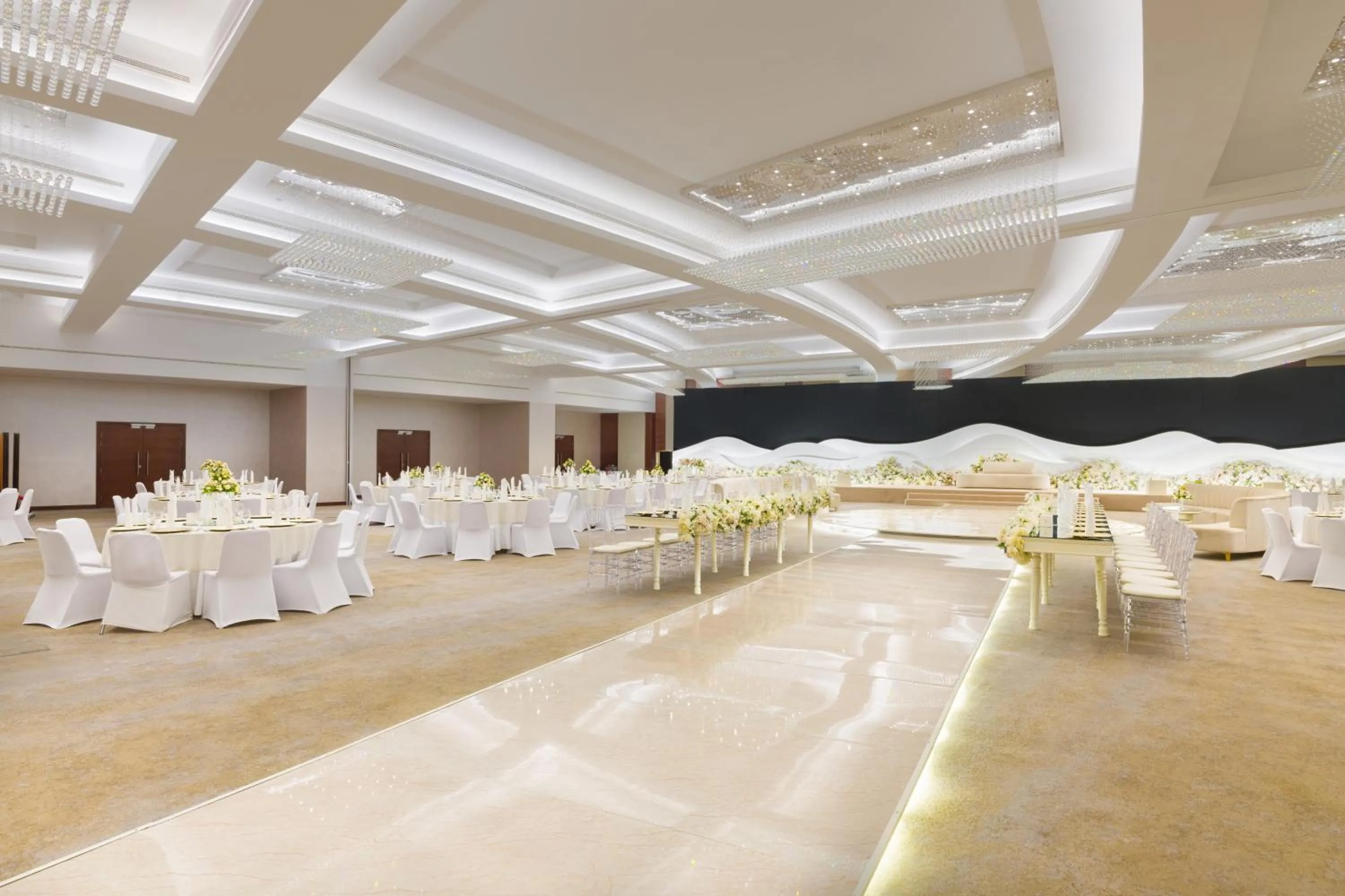 Seating area in IntercityHotel Muscat