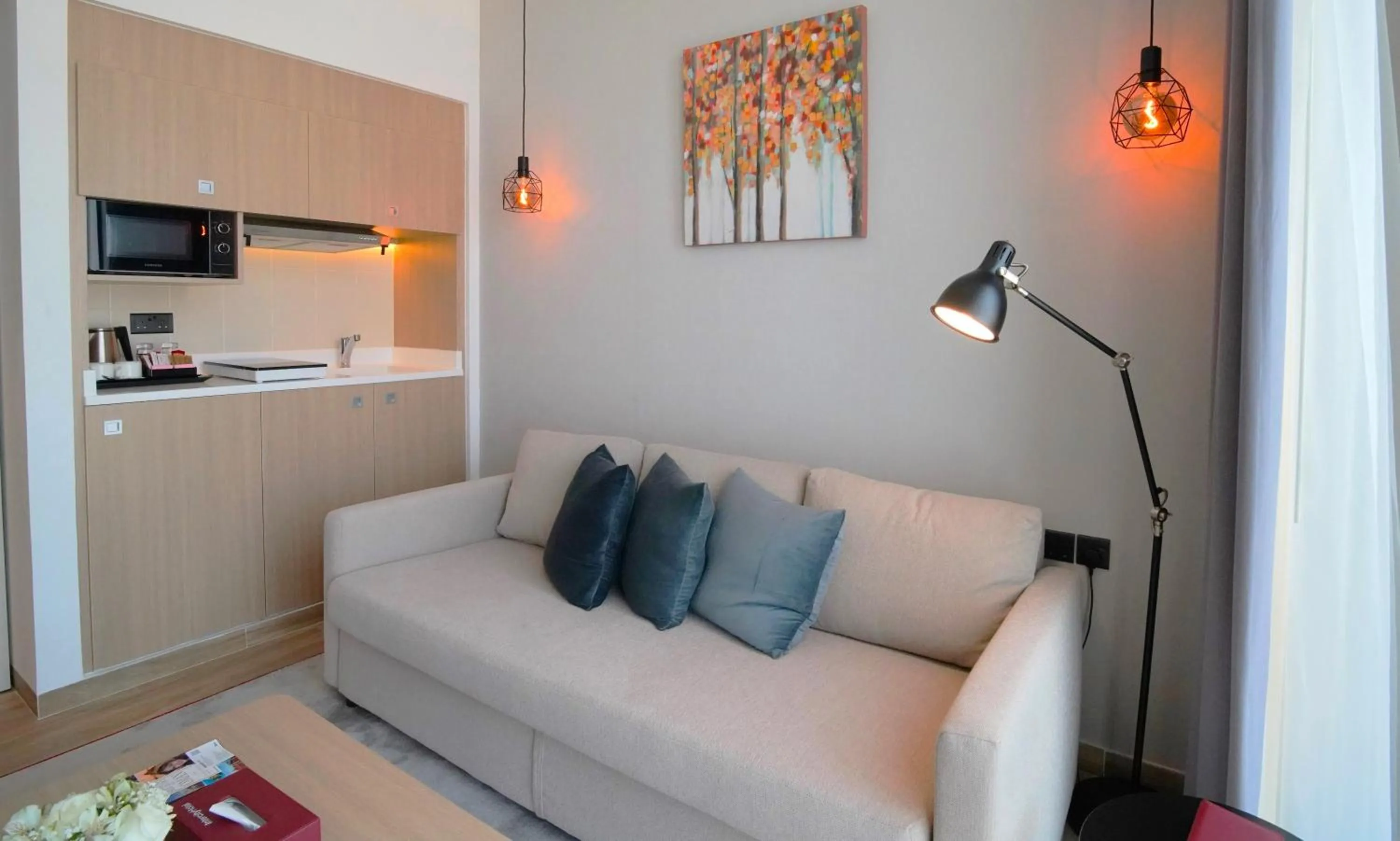 Kitchen or kitchenette in IntercityHotel Muscat