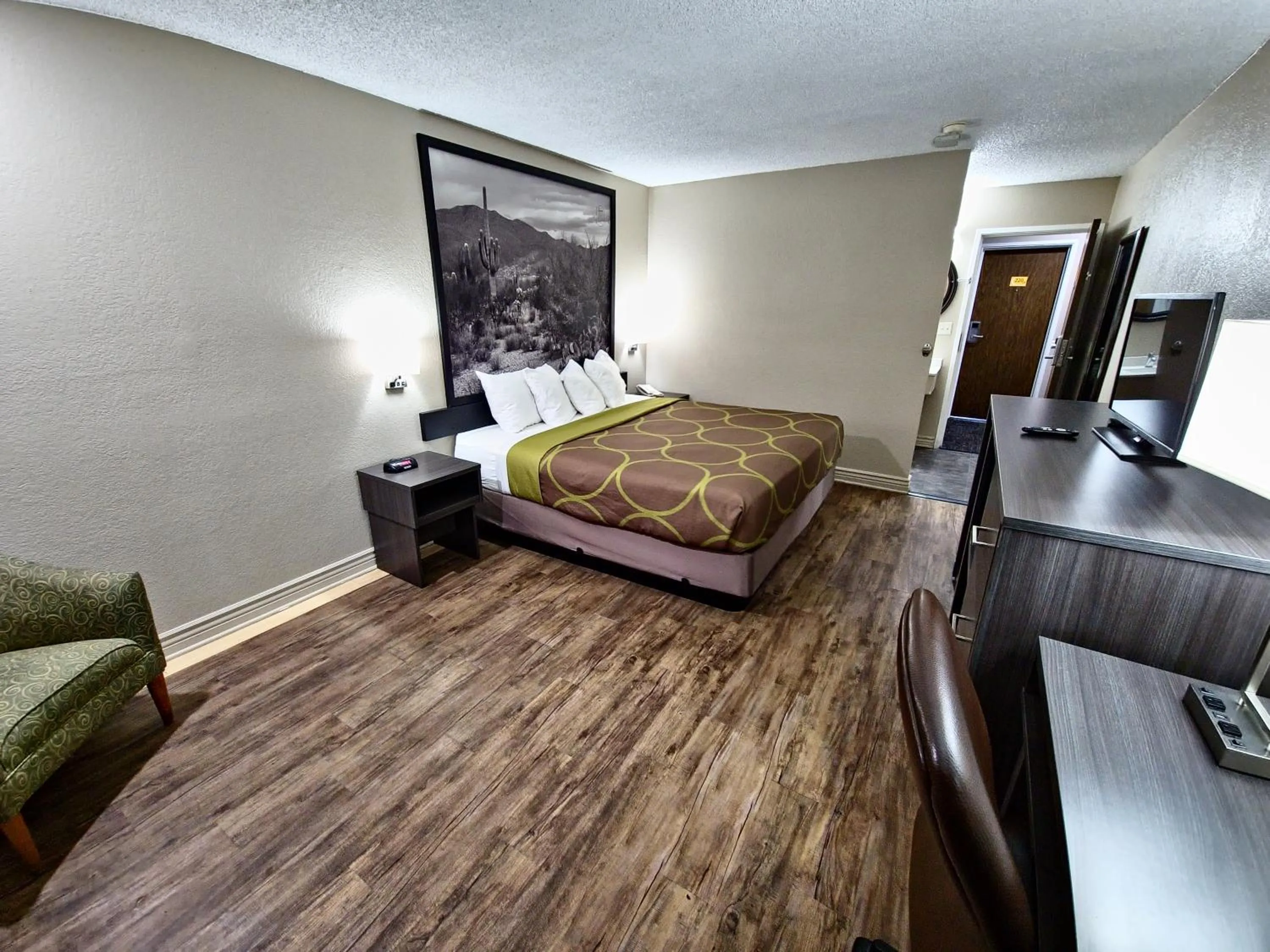 Bed in Super 8 by Wyndham Goodyear/Phoenix Area