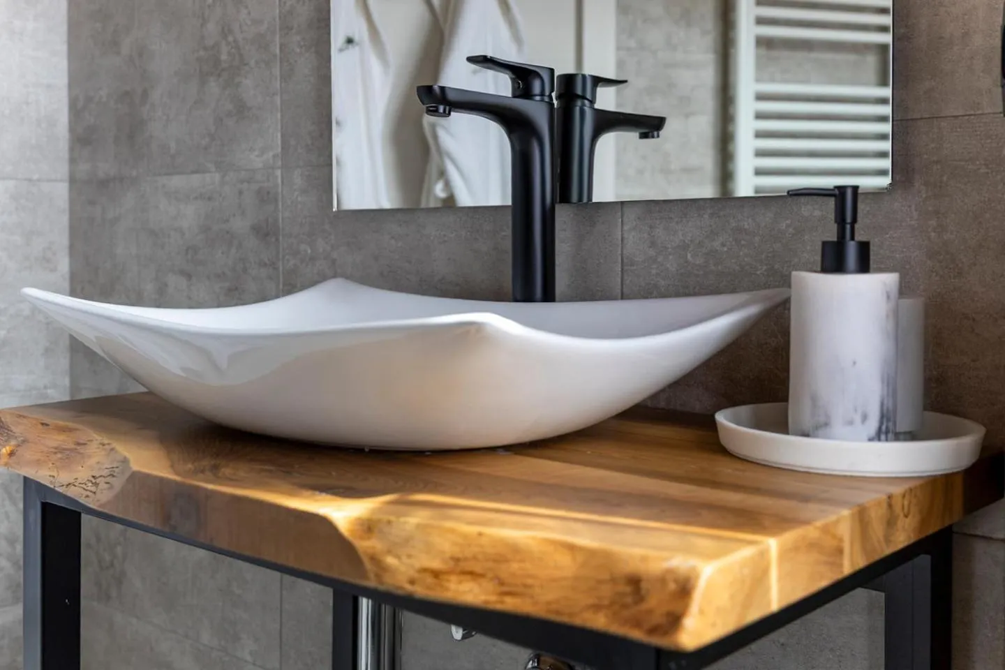 Bathroom in El Hotel & SPA de Verdiago