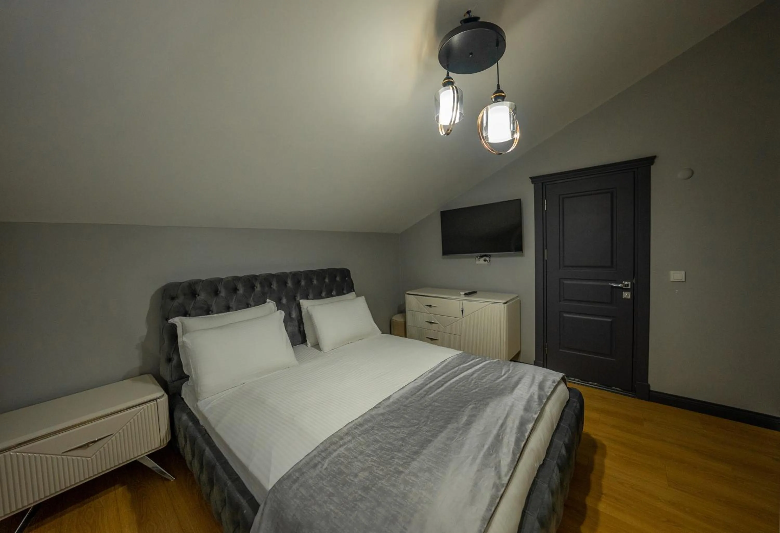 Bed in Alya Kartepe Villa Hotel