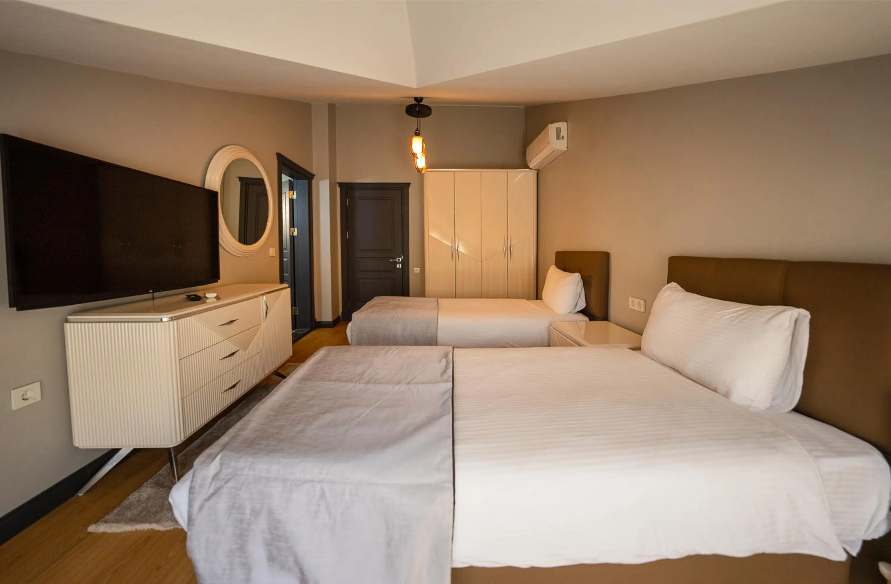 Bed in Alya Kartepe Villa Hotel