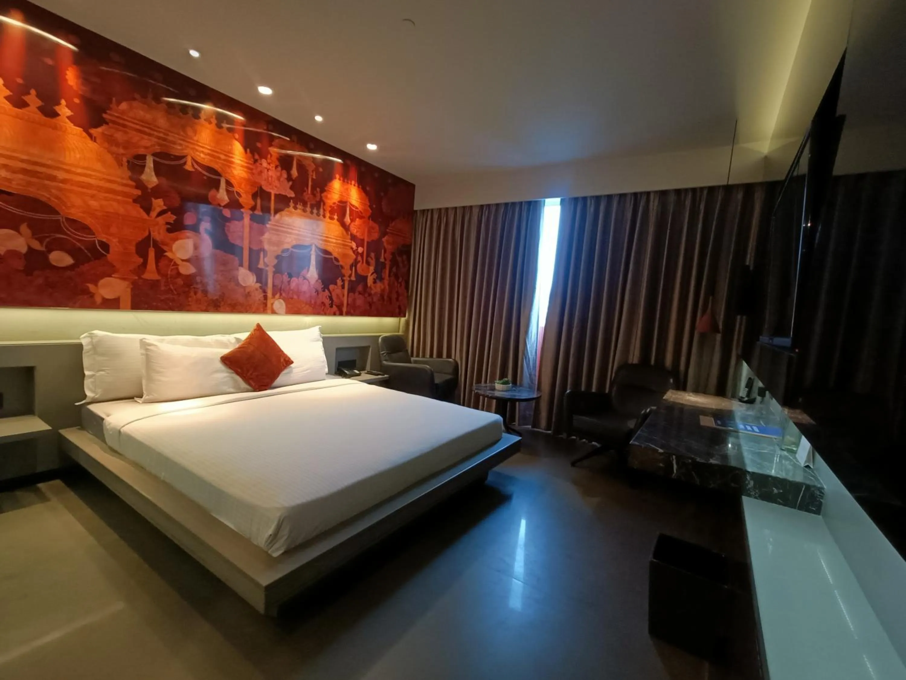 Bed in Boulevard by Design Hotel Chennai