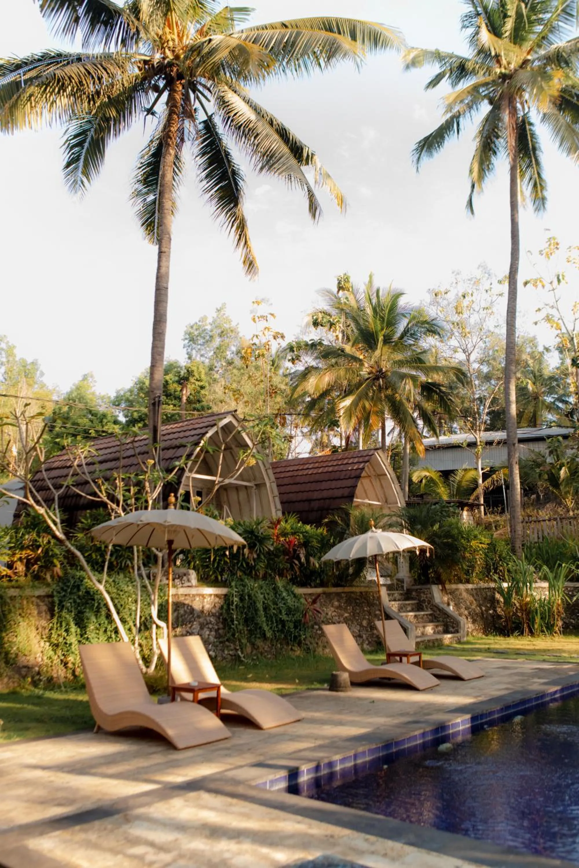 Pool view in La Royale Nusa Penida