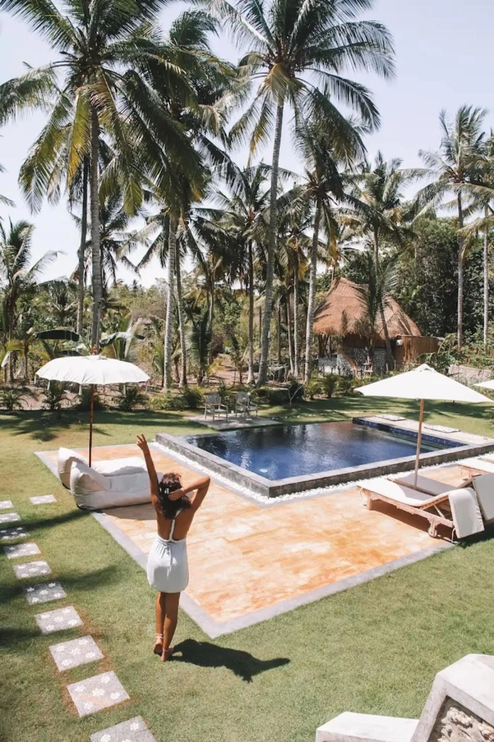 People in La Royale Nusa Penida