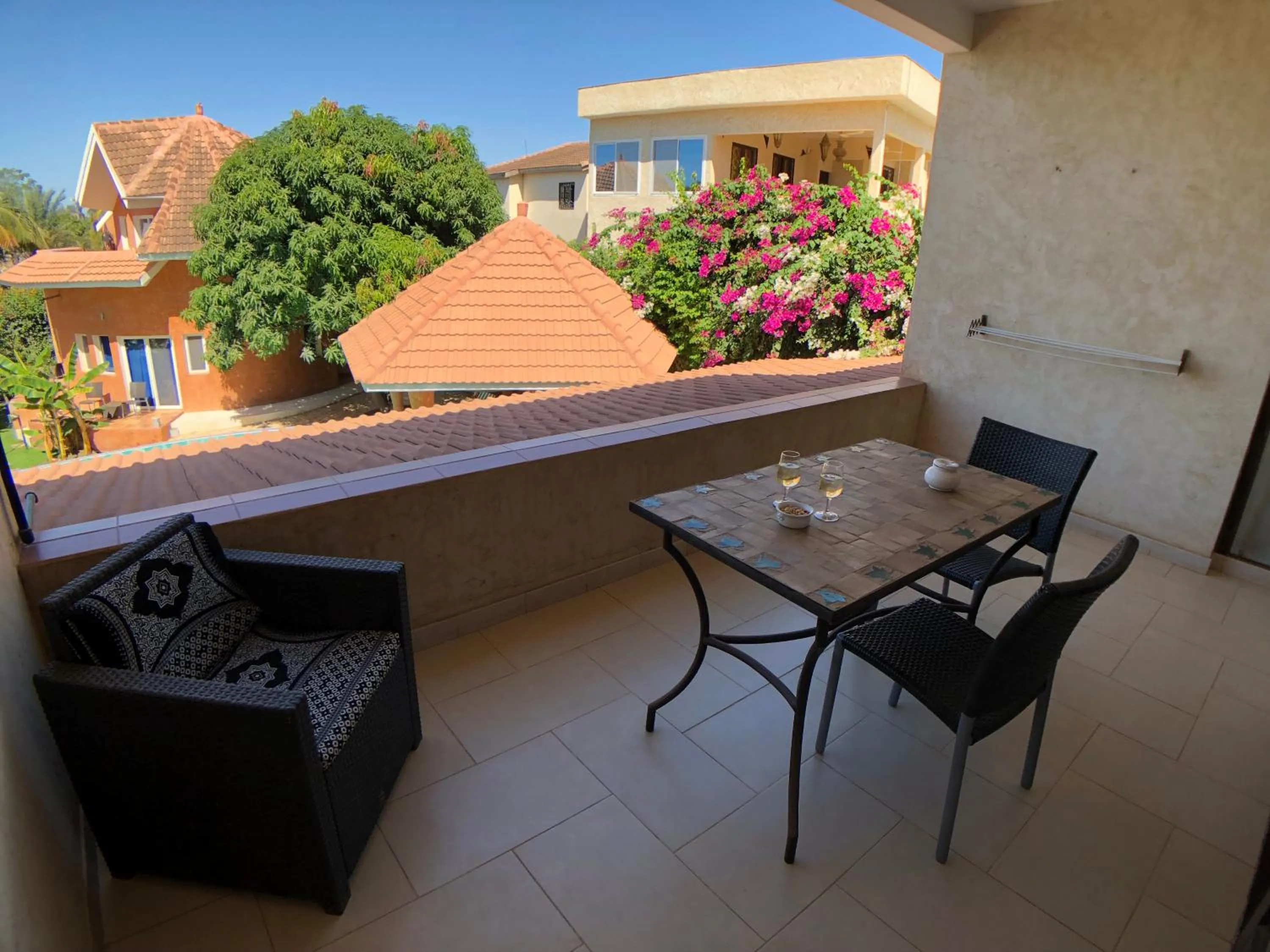 Patio in HOTEL Le Clos Des Papillons