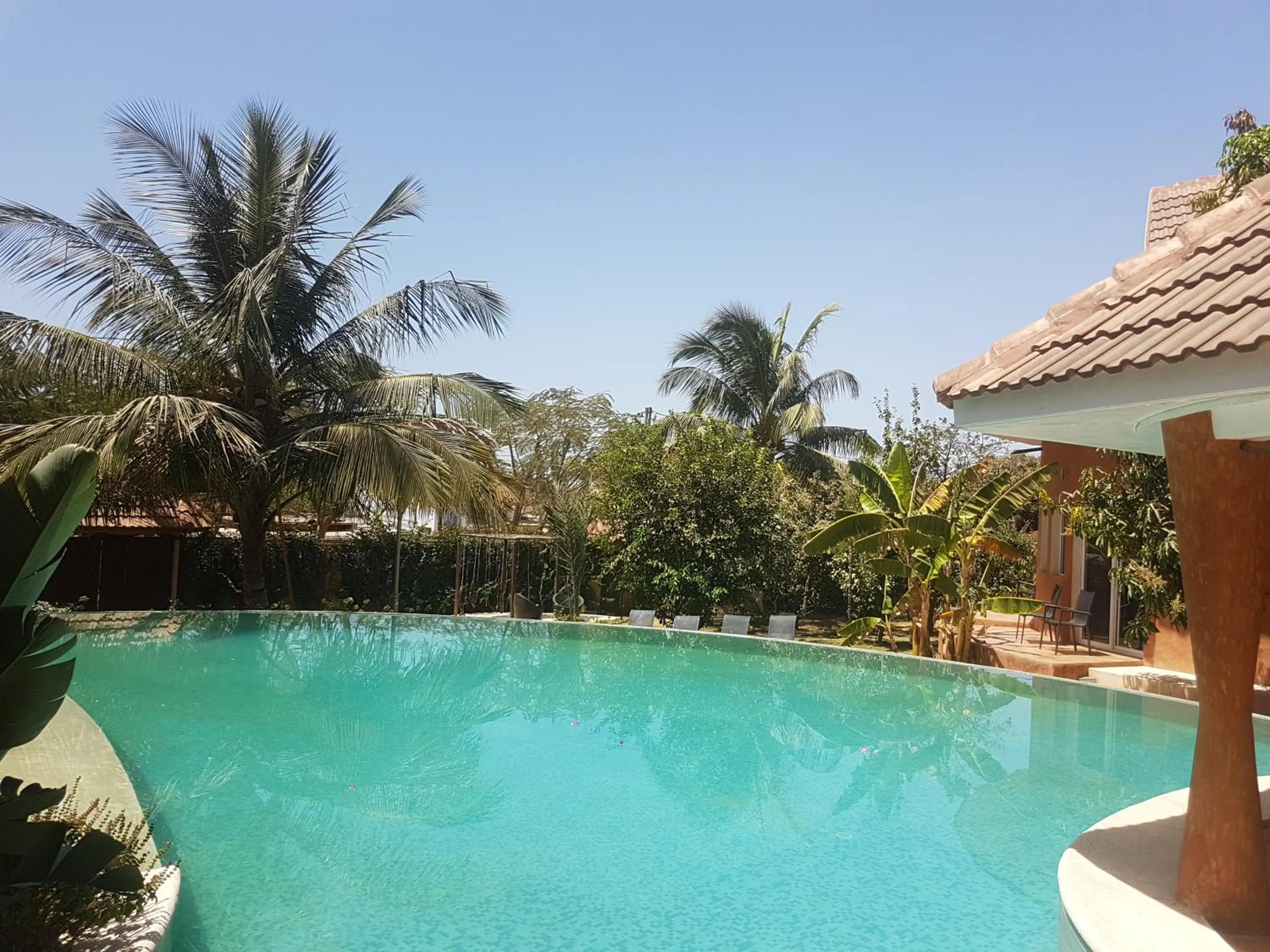 Pool view in HOTEL Le Clos Des Papillons