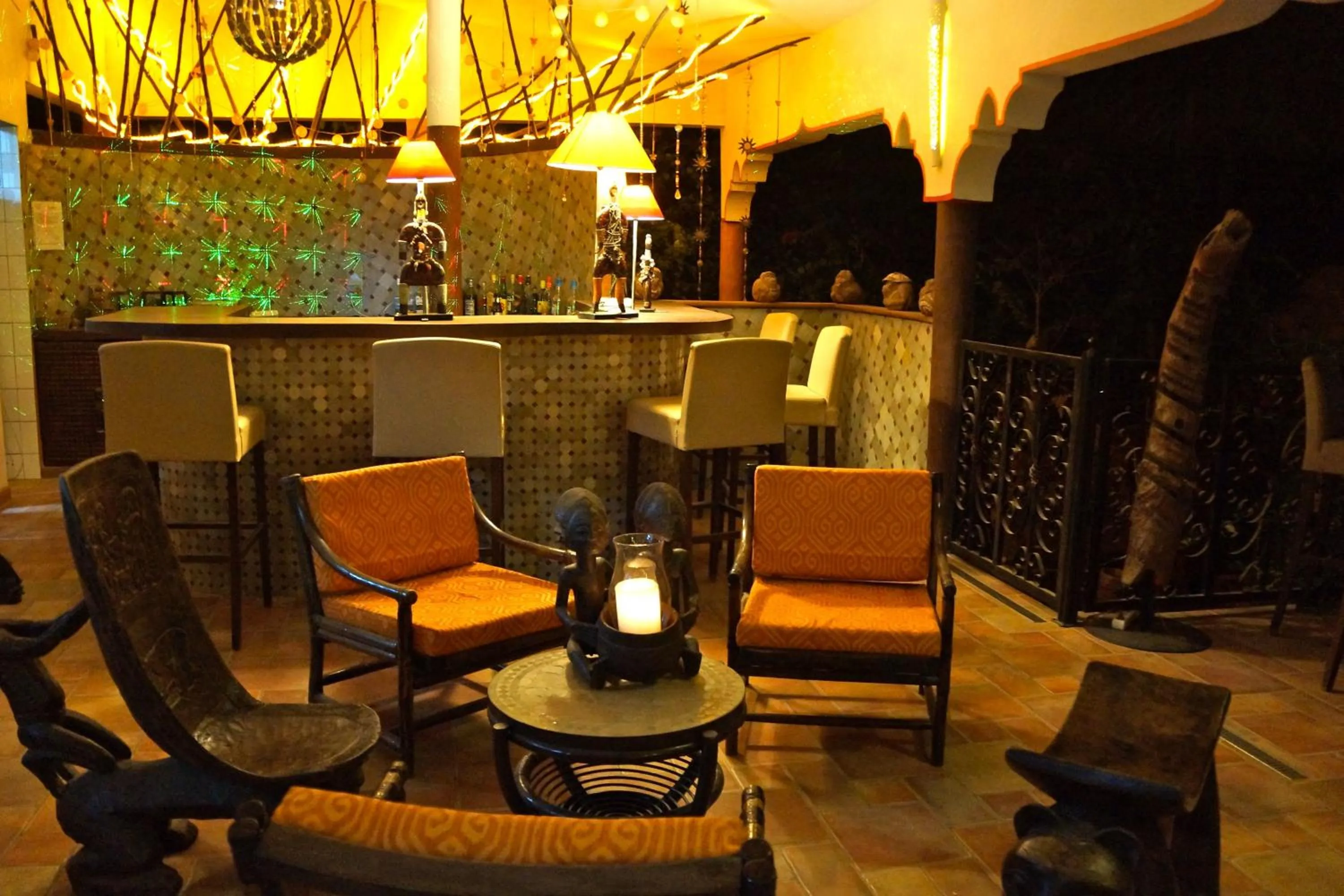 Seating area in HOTEL Le Clos Des Papillons